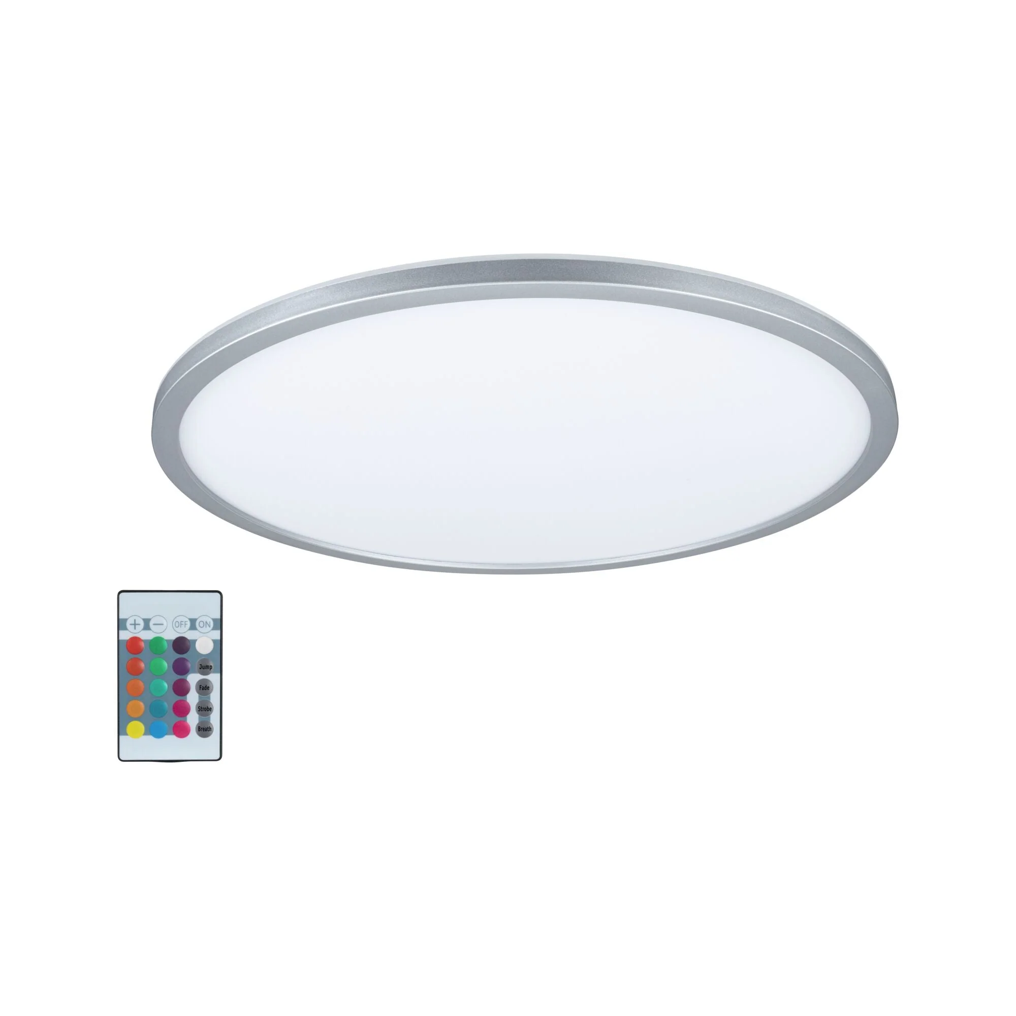 LED Panel Atria Shine Backlight rund 420mm 20W 2200lm RGBW Chrom matt dimmbar - Image 11