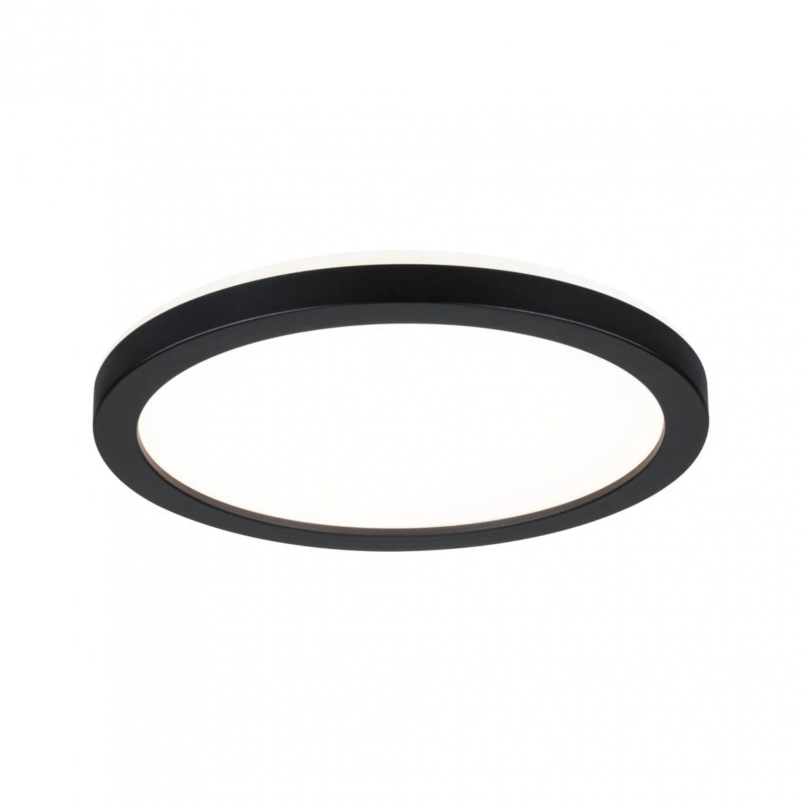 LED Panel Atria Shine  rund 190mm 3000K Schwarz Deckenlampe