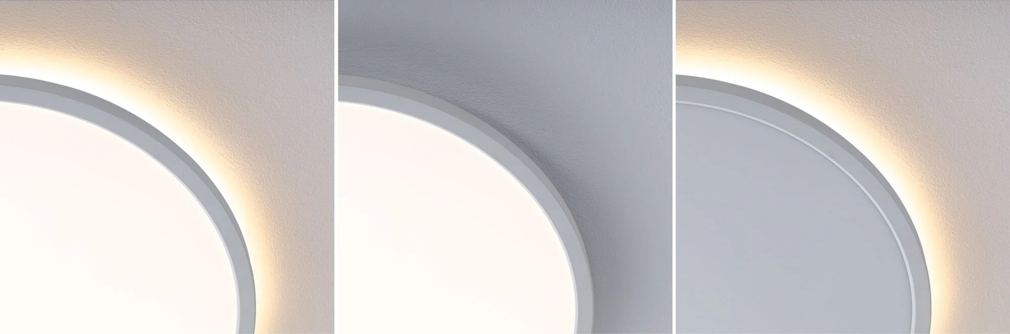LED Panel Atria Shine rund 290mm 192W 2400lm / 150lm 3000K Weiß - Image 2