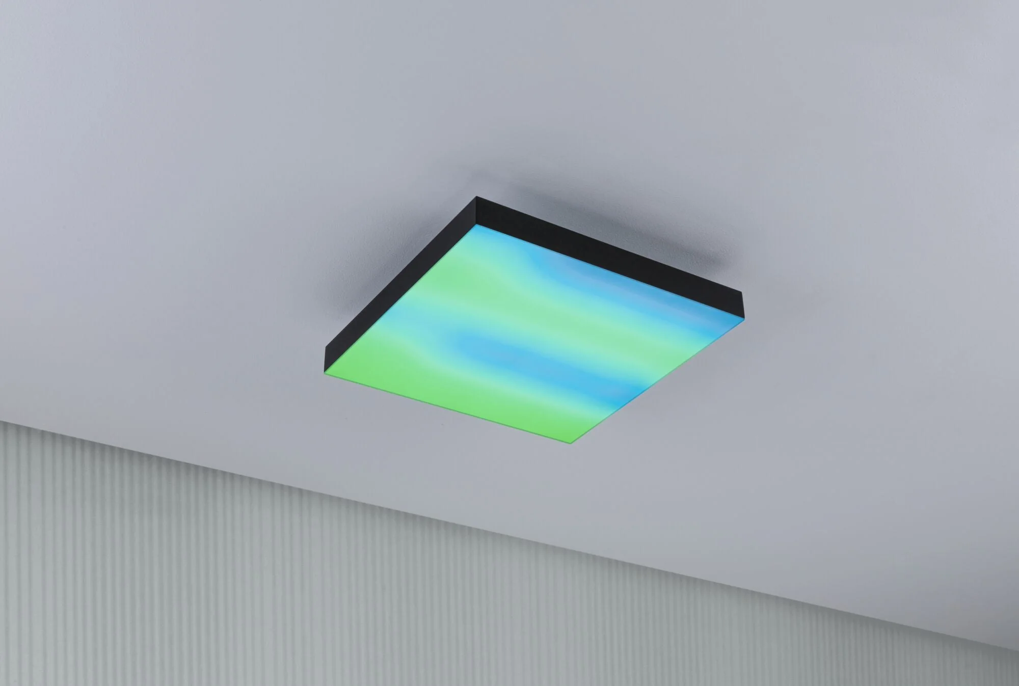 LED Panel Velora Rainbow dynamicRGBW eckig 295x295mm 13,2W 1140lm RGB+ Schwarz dimmbar - Image 5