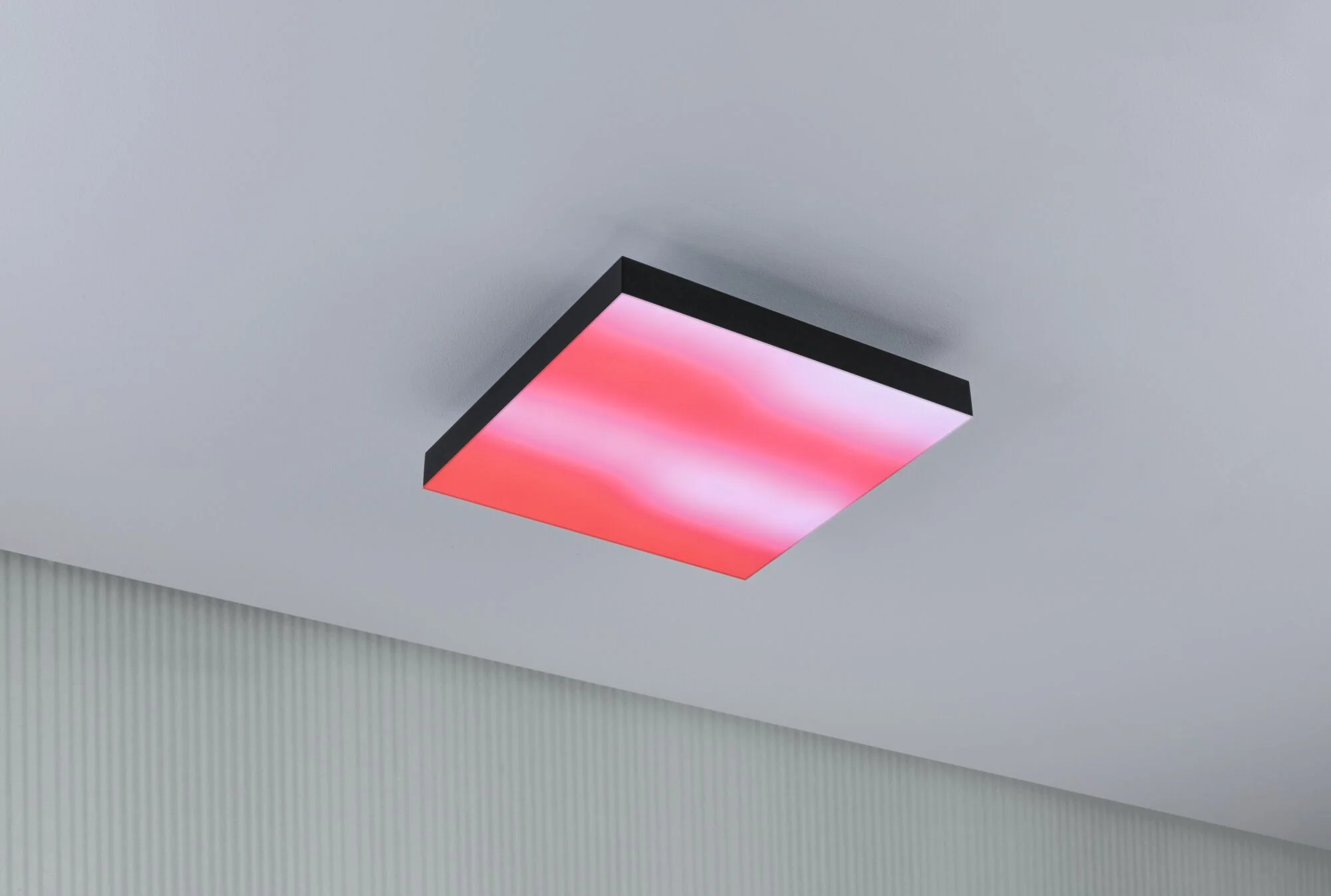 LED Panel Velora Rainbow dynamicRGBW eckig 295x295mm 13,2W 1140lm RGB+ Schwarz dimmbar - Image 6