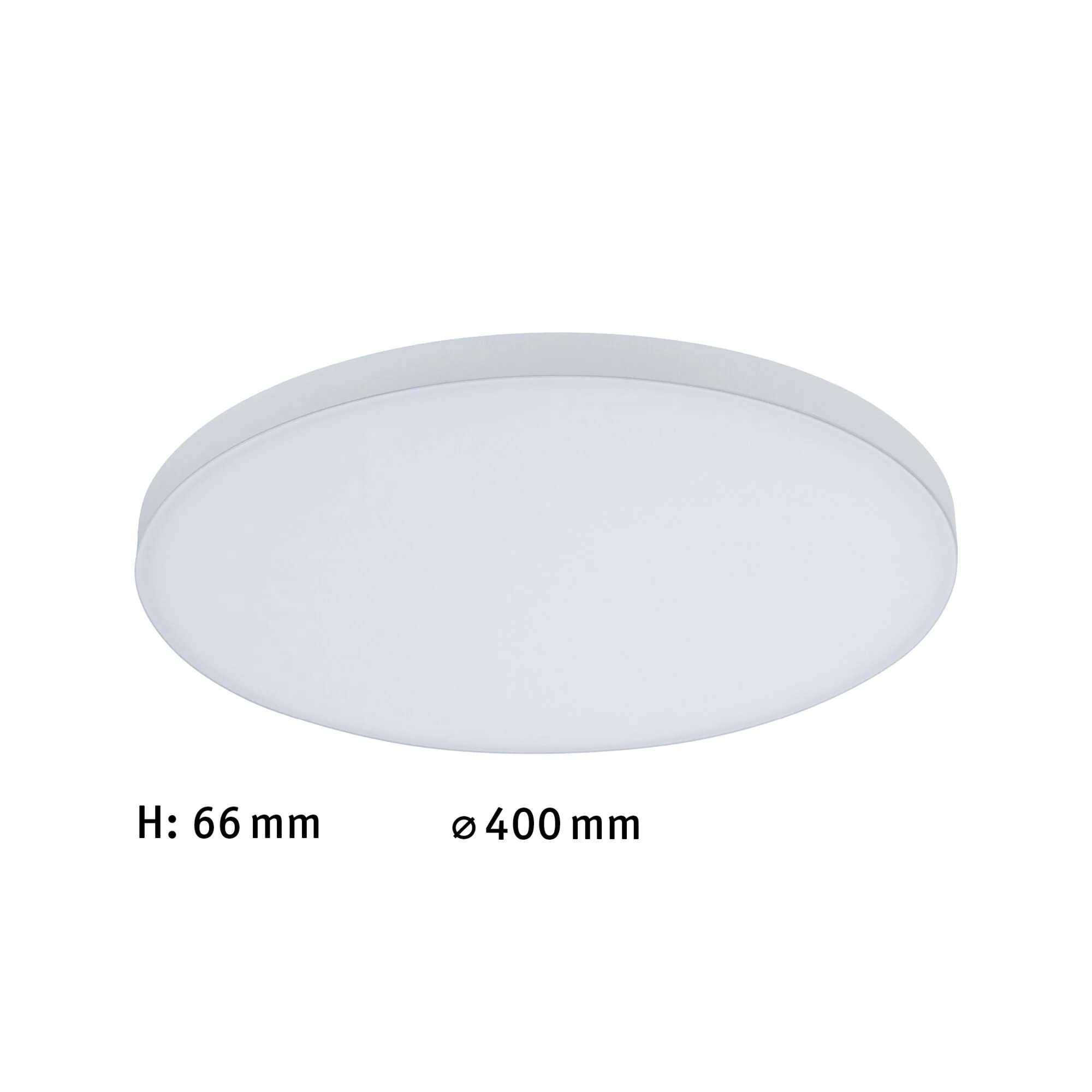 LED Panel Velora rund 400mm 19W 1550lm 3000K Weiß - Image 2