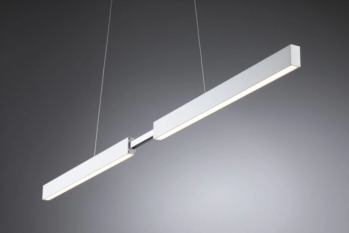 LED Pendelleuchte Aptare 2700K 2.050lm / 2.050lm 2x18 / 1x18W Weiß matt dimmbar - Image 4