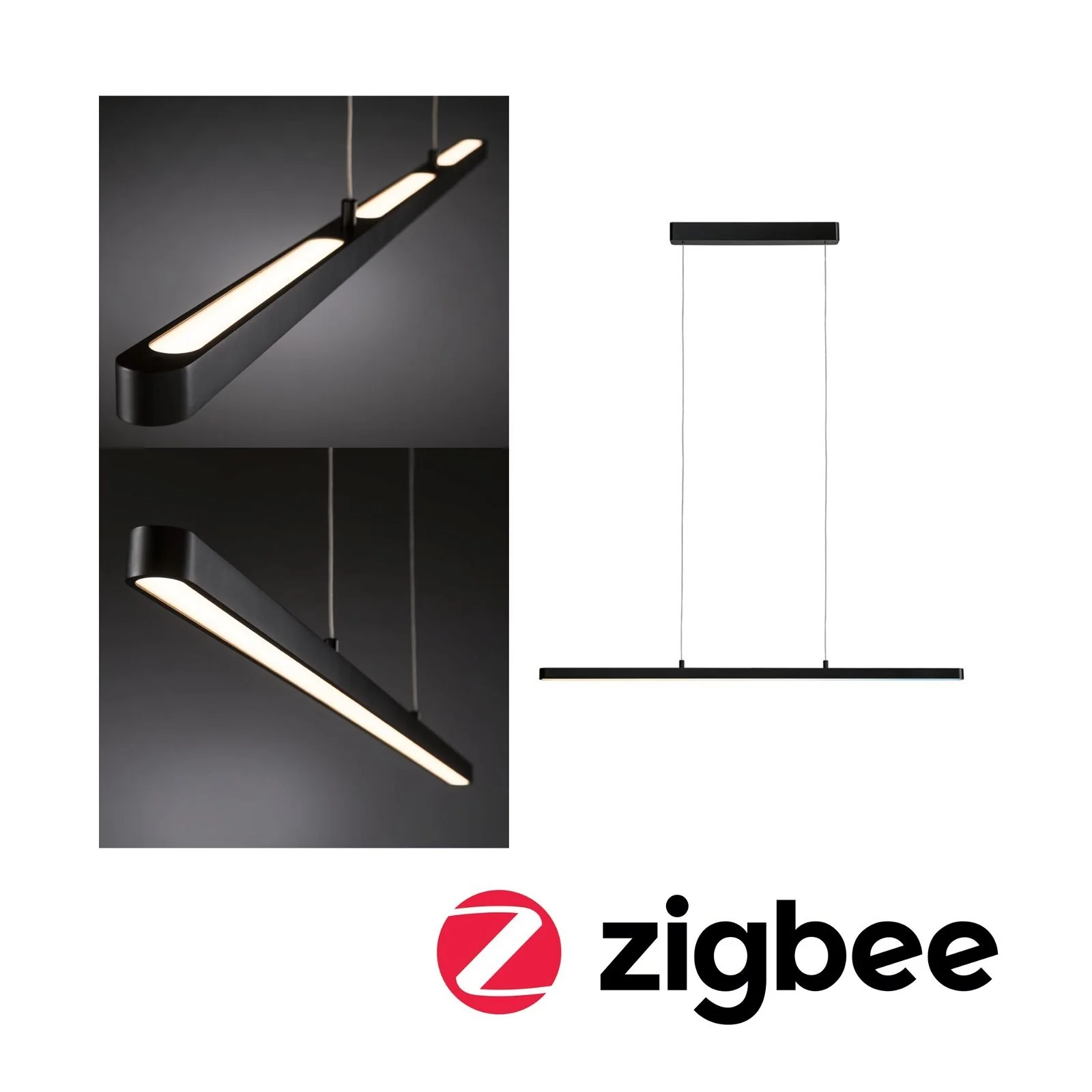 LED Pendelleuchte Lento Tunable White 3x2100lm 3x13,5W dimmbar