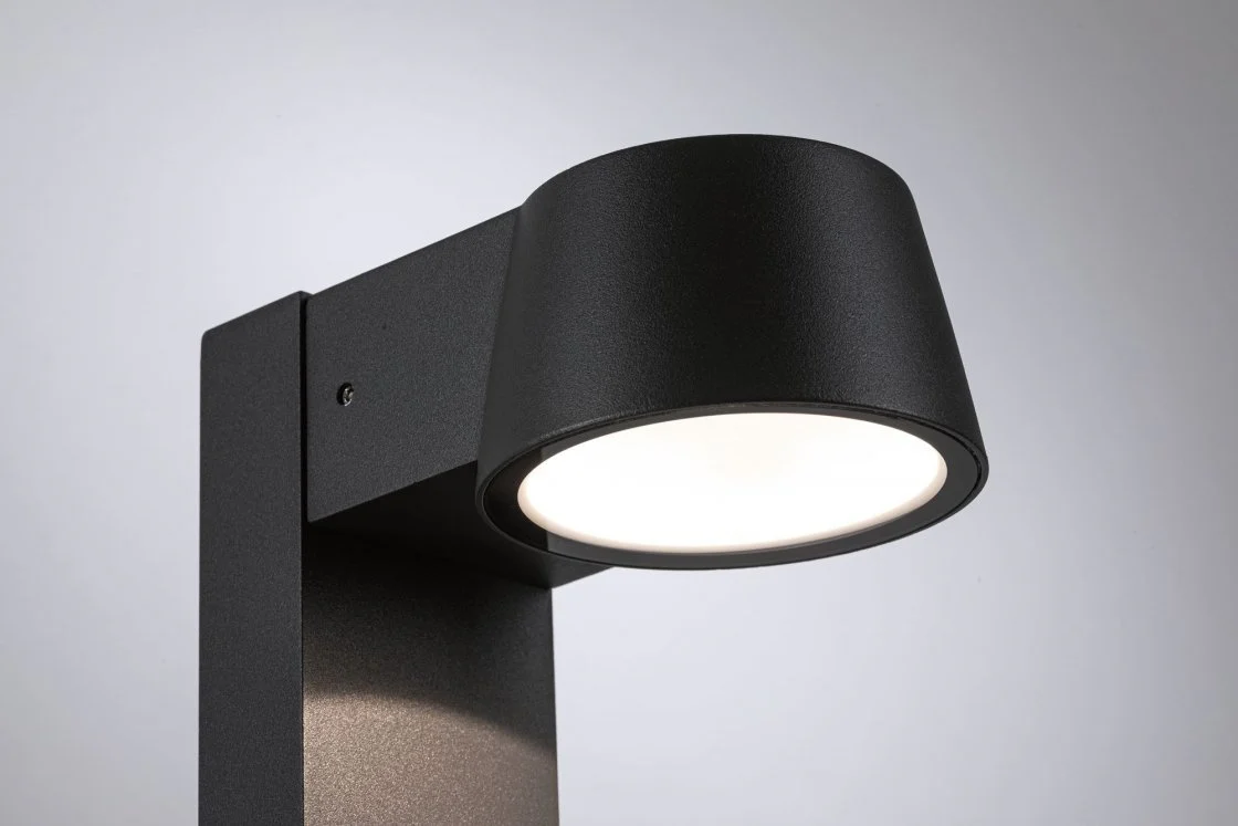 LED Pollerleuchte Capea IP44 500mm 3000K 6W 500lm 230V Grau Aluminium - Image 4