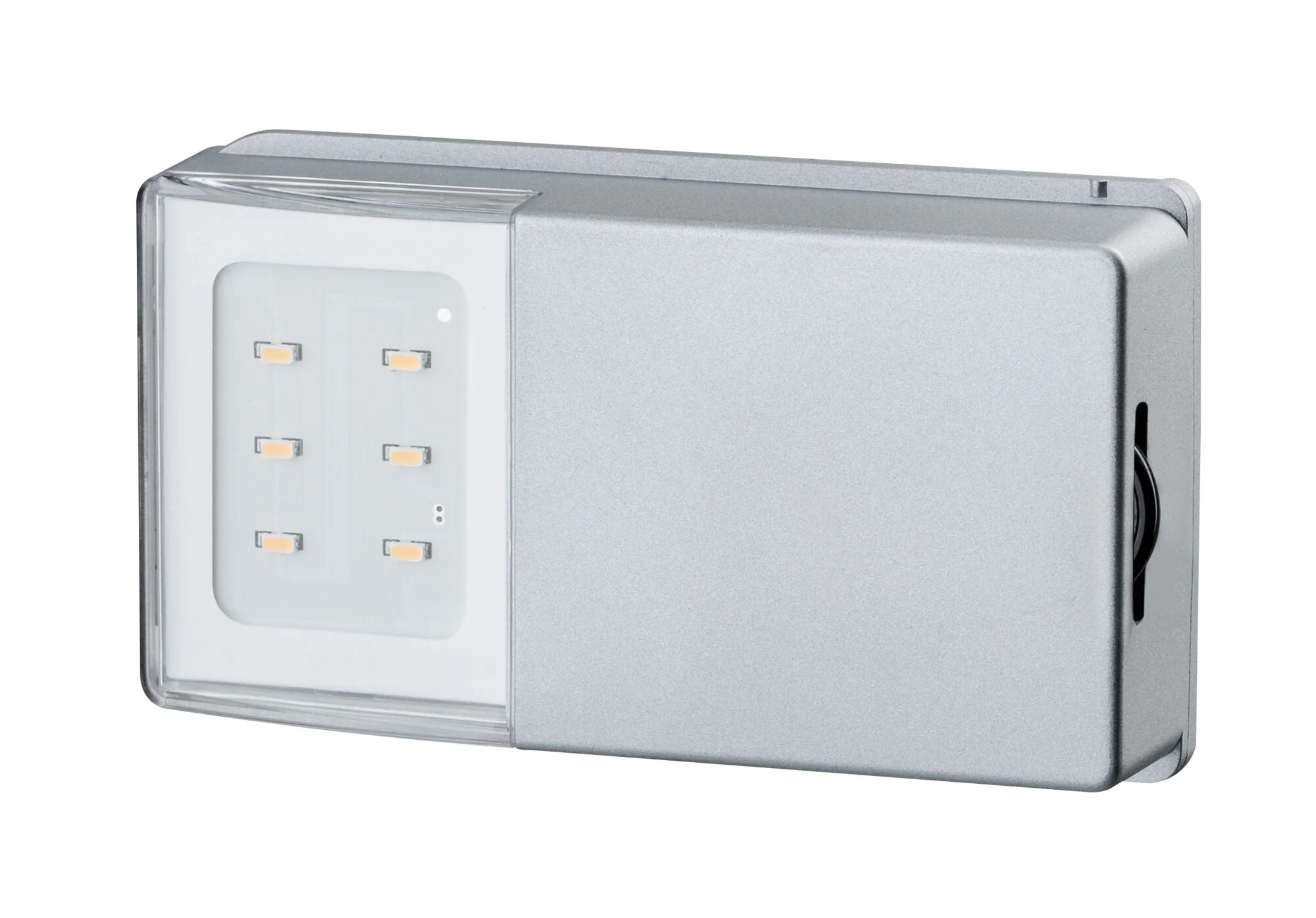 LED Schrankleuchte SnapLED 53x95mm 25lm 2700K Silber - Image 5
