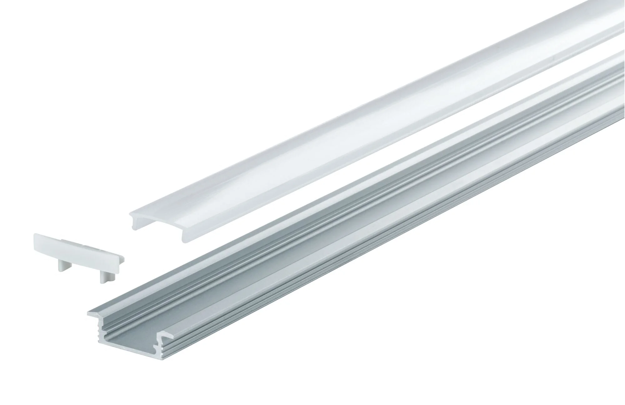 LED Strip Einbauprofil Floor  2m Alu/Satin - Image 3