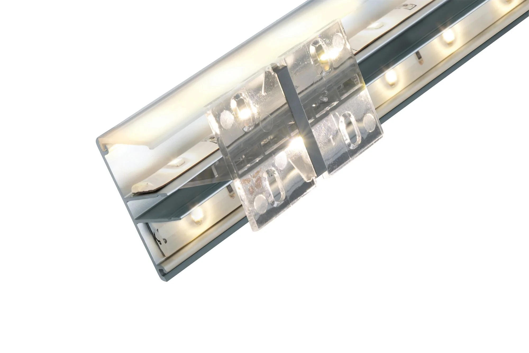 LED Strip Profil Duo 2m Alu eloxiert - Image 2