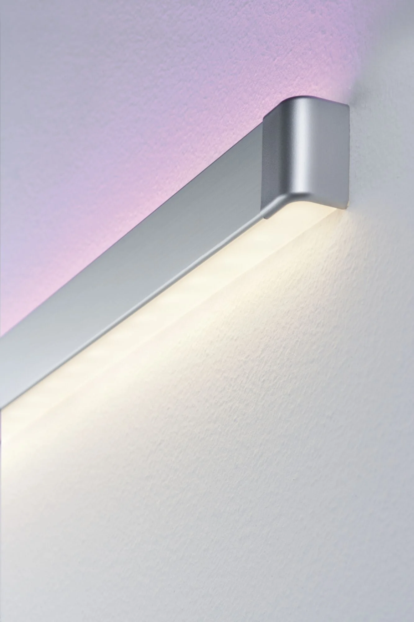 LED Strip Profil Duo  End Cap 2er Pack Alu matt - Image 4