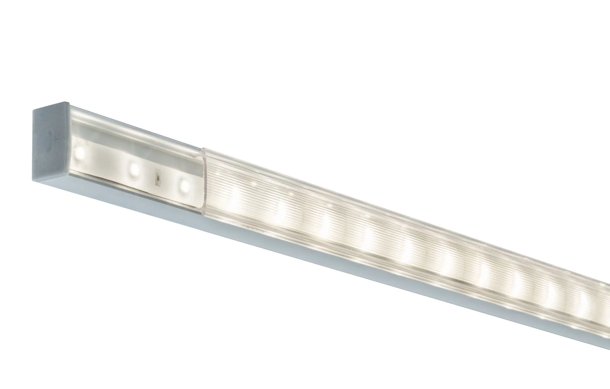 LED Strip Profil Square  1m Alu/Satin - Image 4