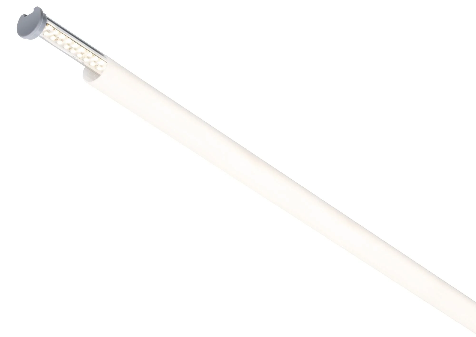 LED Strip Profil Tube 2m Alu eloxiert - Image 4