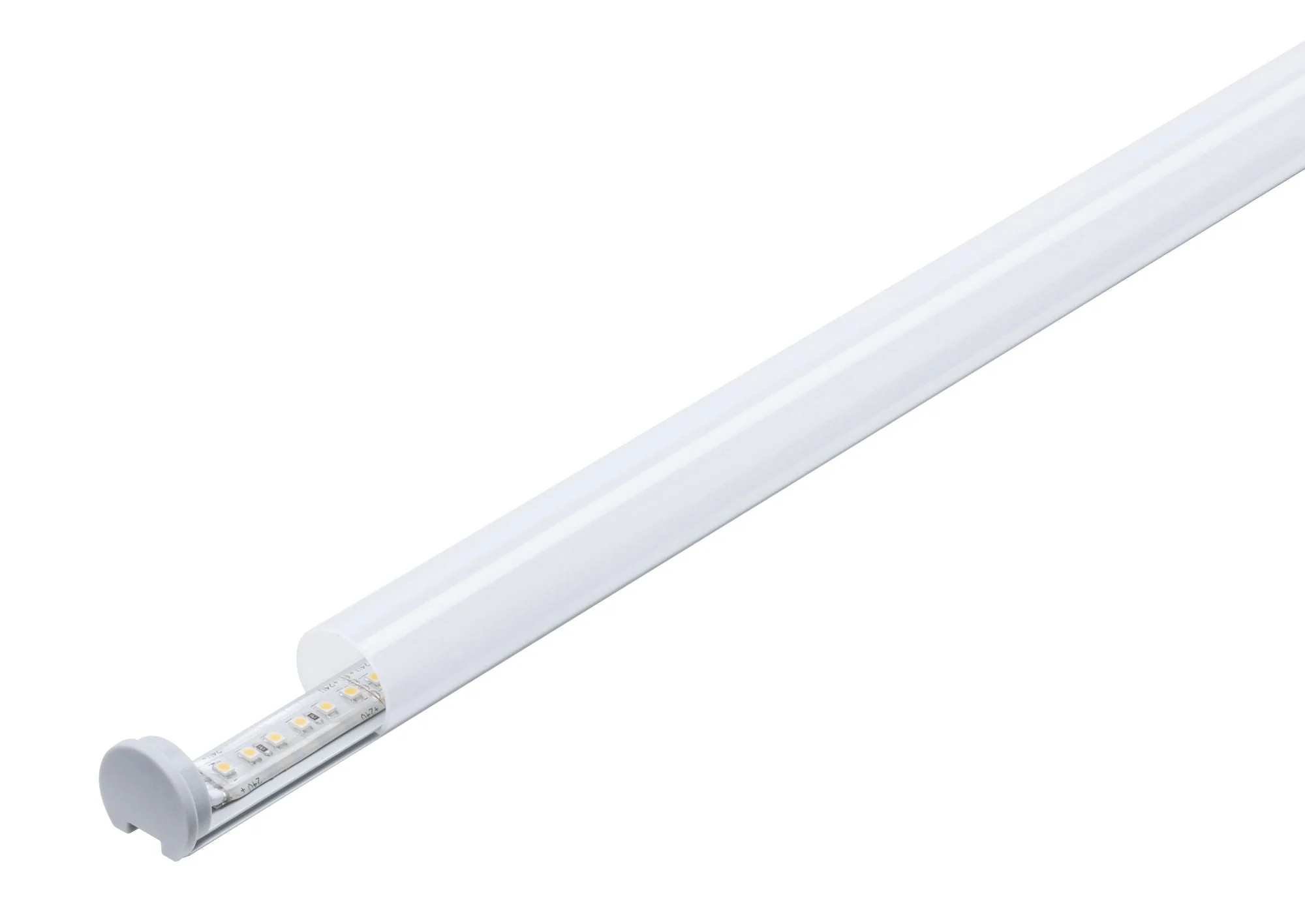 LED Strip Profil Tube 2m Alu eloxiert - Image 5