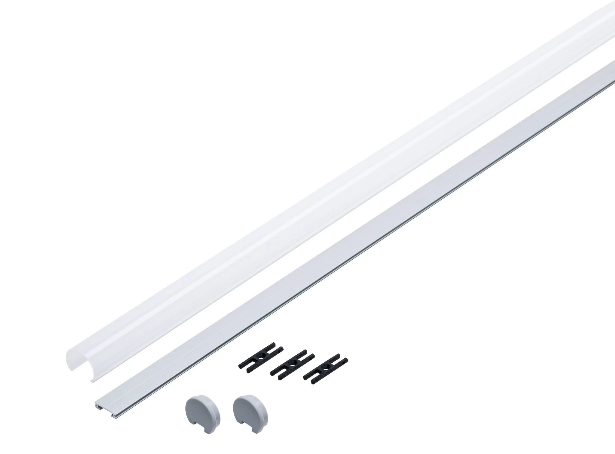 LED Strip Profil Tube 2m Alu eloxiert - Image 6