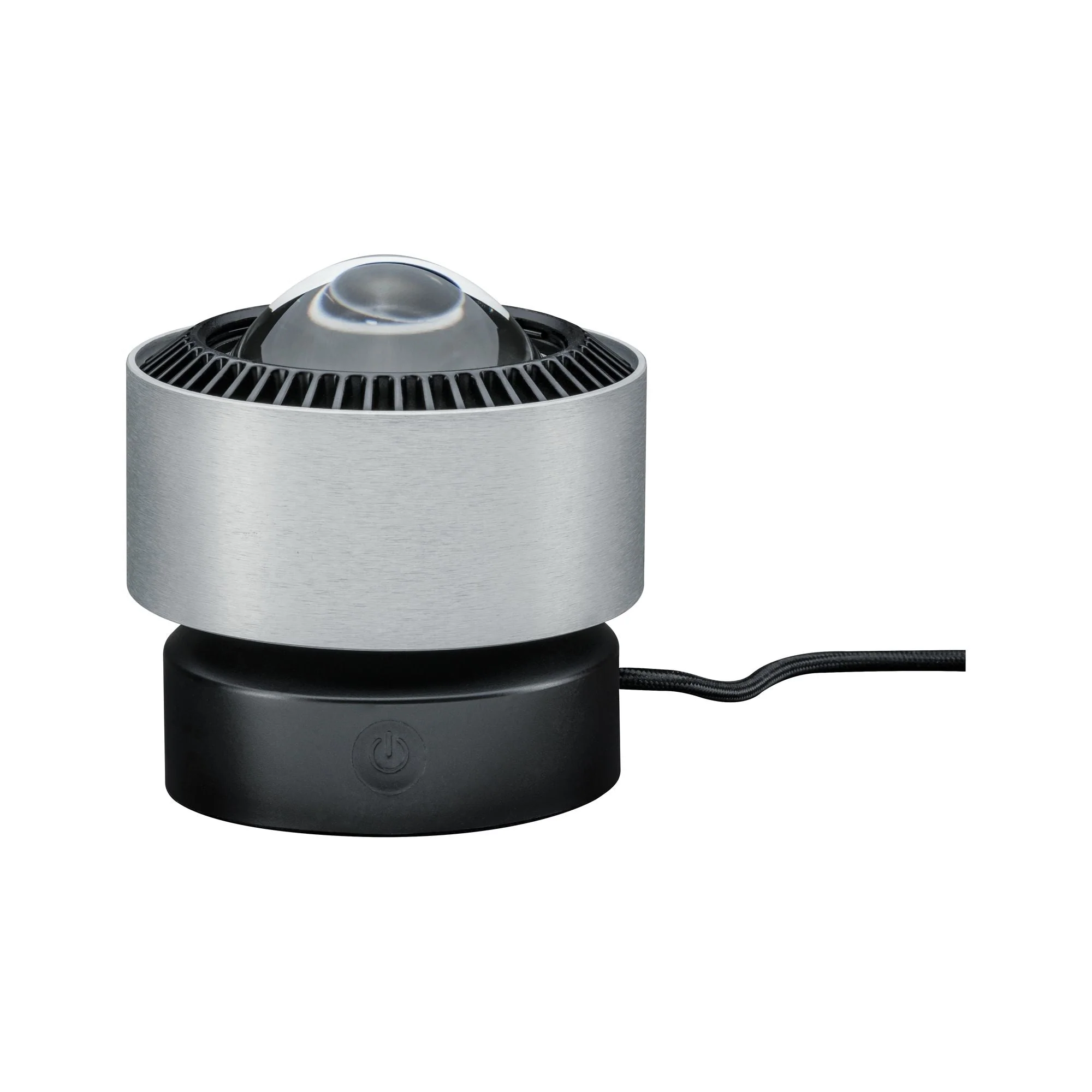 LED Tischleuchte Aldan 2700K 200lm 3,5W Schwarz/Alu gebürstet - Image 8