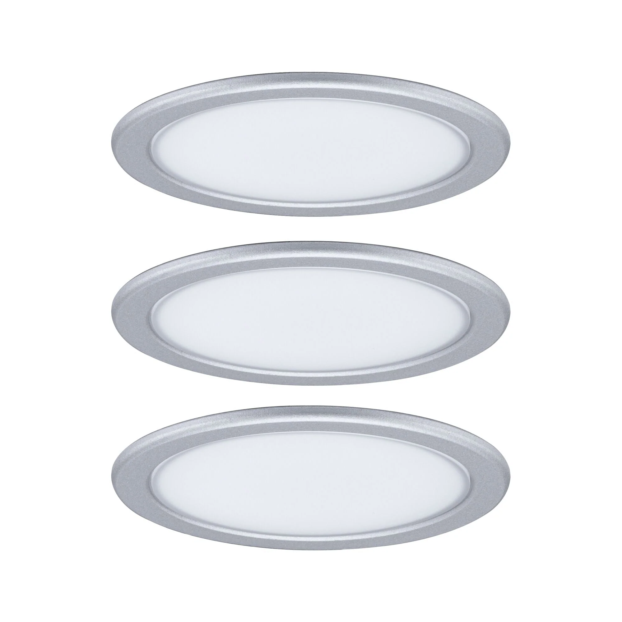 LED Unterschrankleuchte Pukk 3x3,5W 65mm 3x210lm 230V rund Chrom matt - Image 4