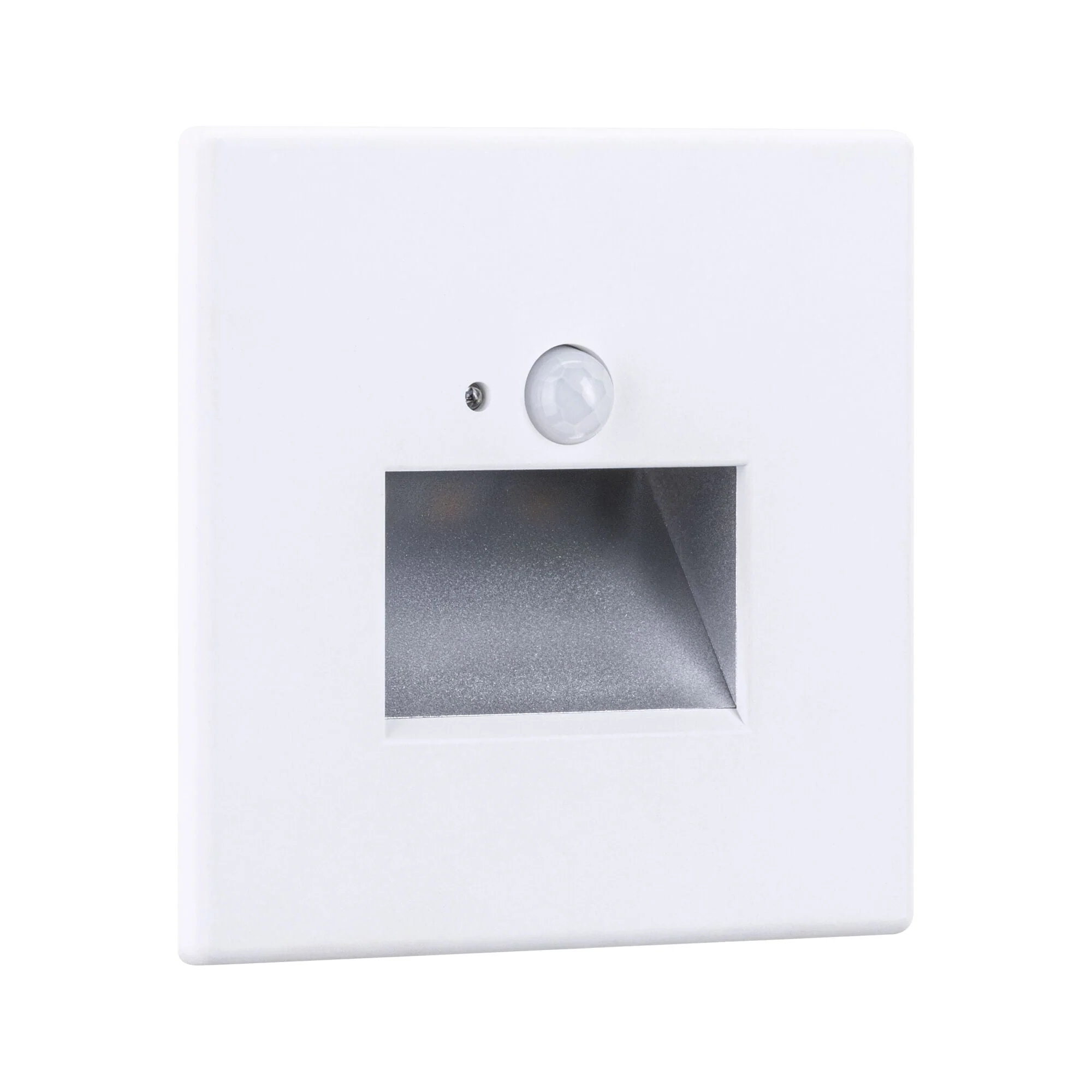 LED Wandeinbauleuchte Edge  Quadro eckig 80x42mm 1,2W 25lm 230V 2700K Weiß - Image 9