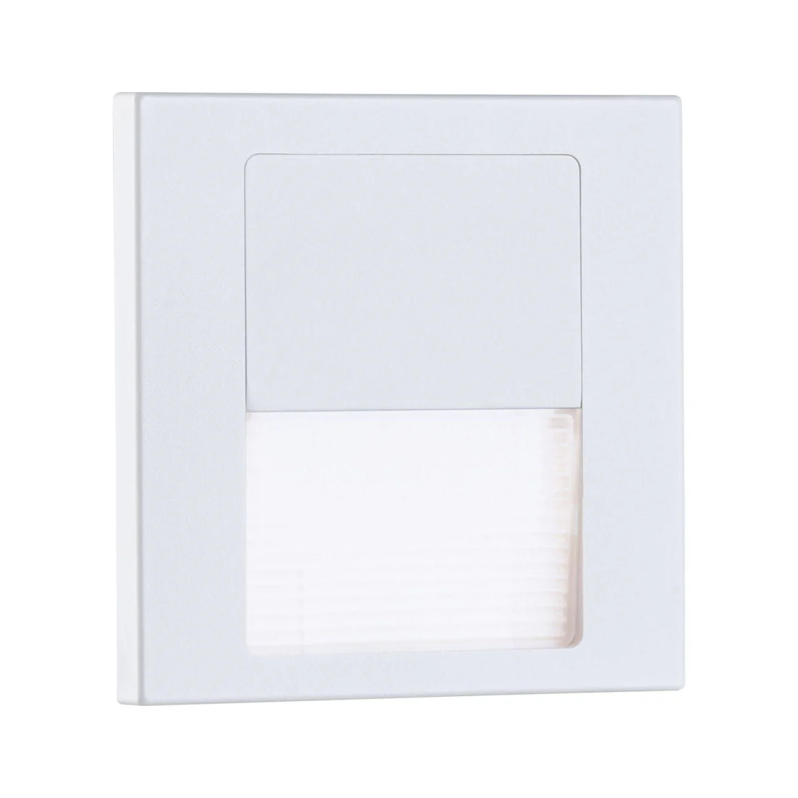 LED Wandeinbauleuchte Tsaro  eckig 80x36mm 1W 80lm 230V 2700K Weiß matt - Image 6
