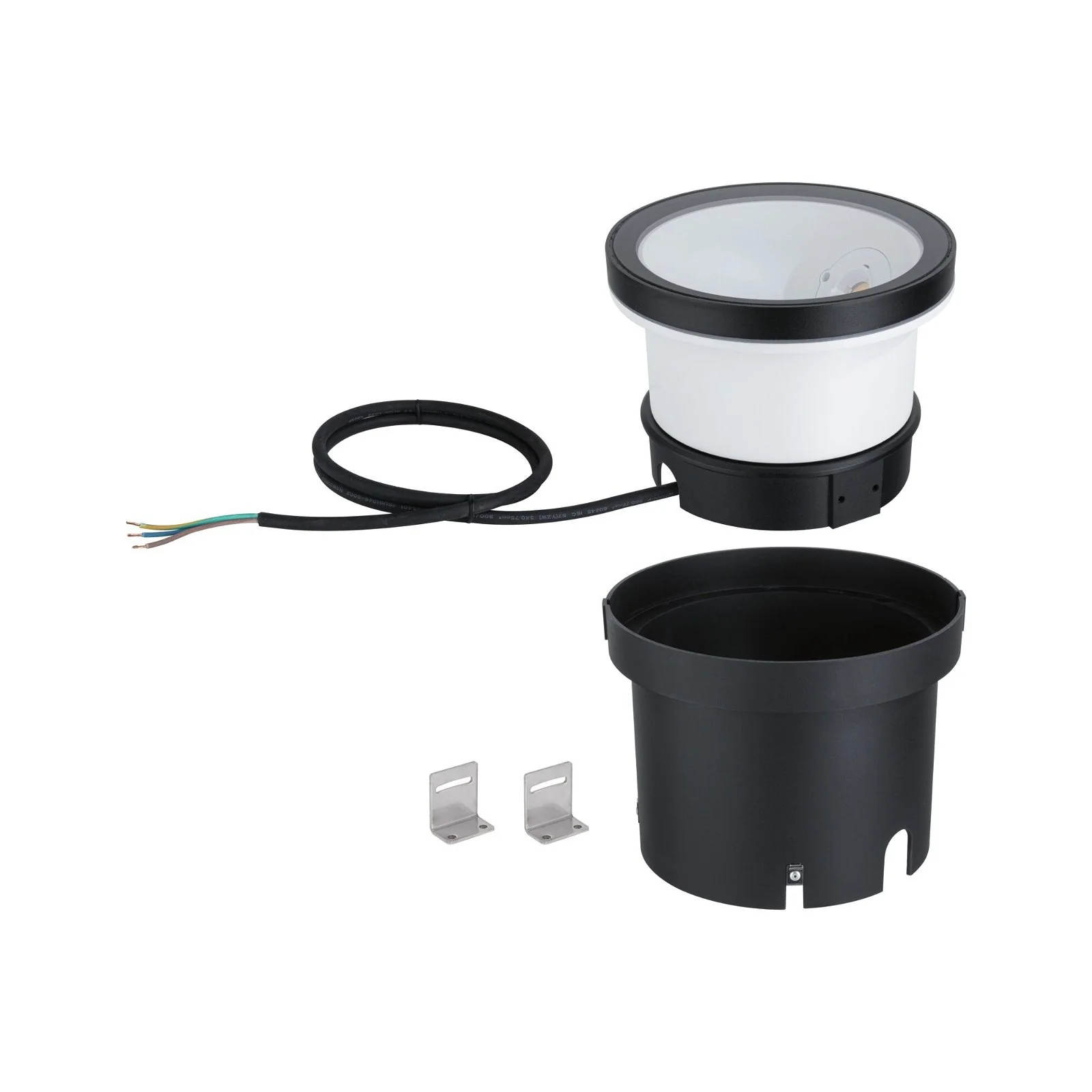 LED Wandfluter Ocos IP67 155mm 3000K 6,2W 190lm 230V 75° Anthrazit Metall - Image 5