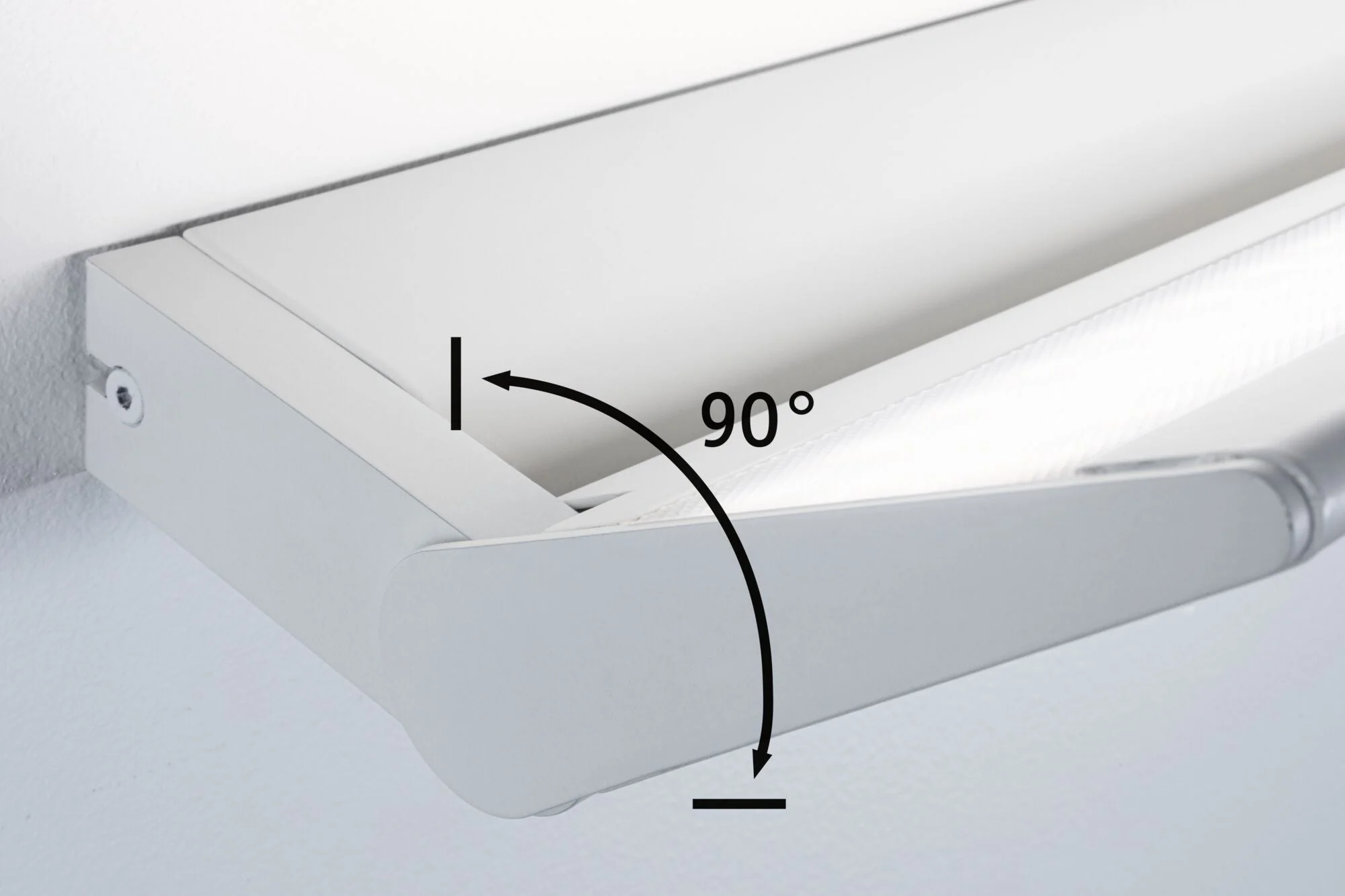 LED Wandleuchte Ranva 2700K 1400lm / 210lm 230V 13 / 1x2W dimmbar Weiß matt - Image 6