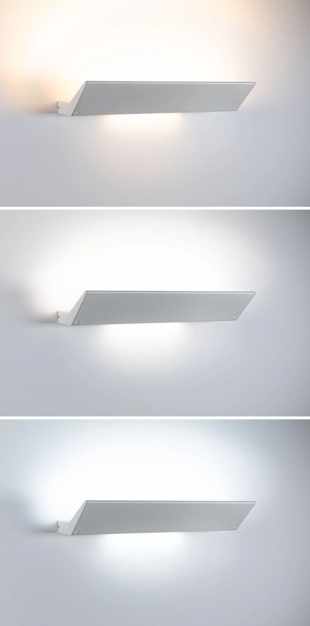 LED Wandleuchte Ranva Tunable White 1400lm / 210lm 230V 13W dimmbar Weiß matt - Image 4