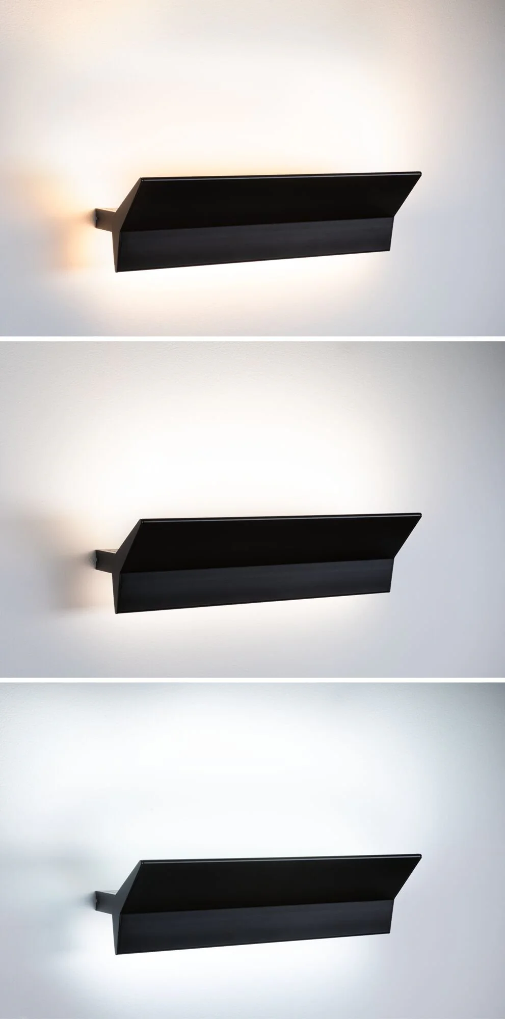 LED Wandleuchte Stine Tunable White 1.400lm / 410lm 230V 13W dimmbar Schwarz oder weiß matt Wandaufbauleuchte - Image 4