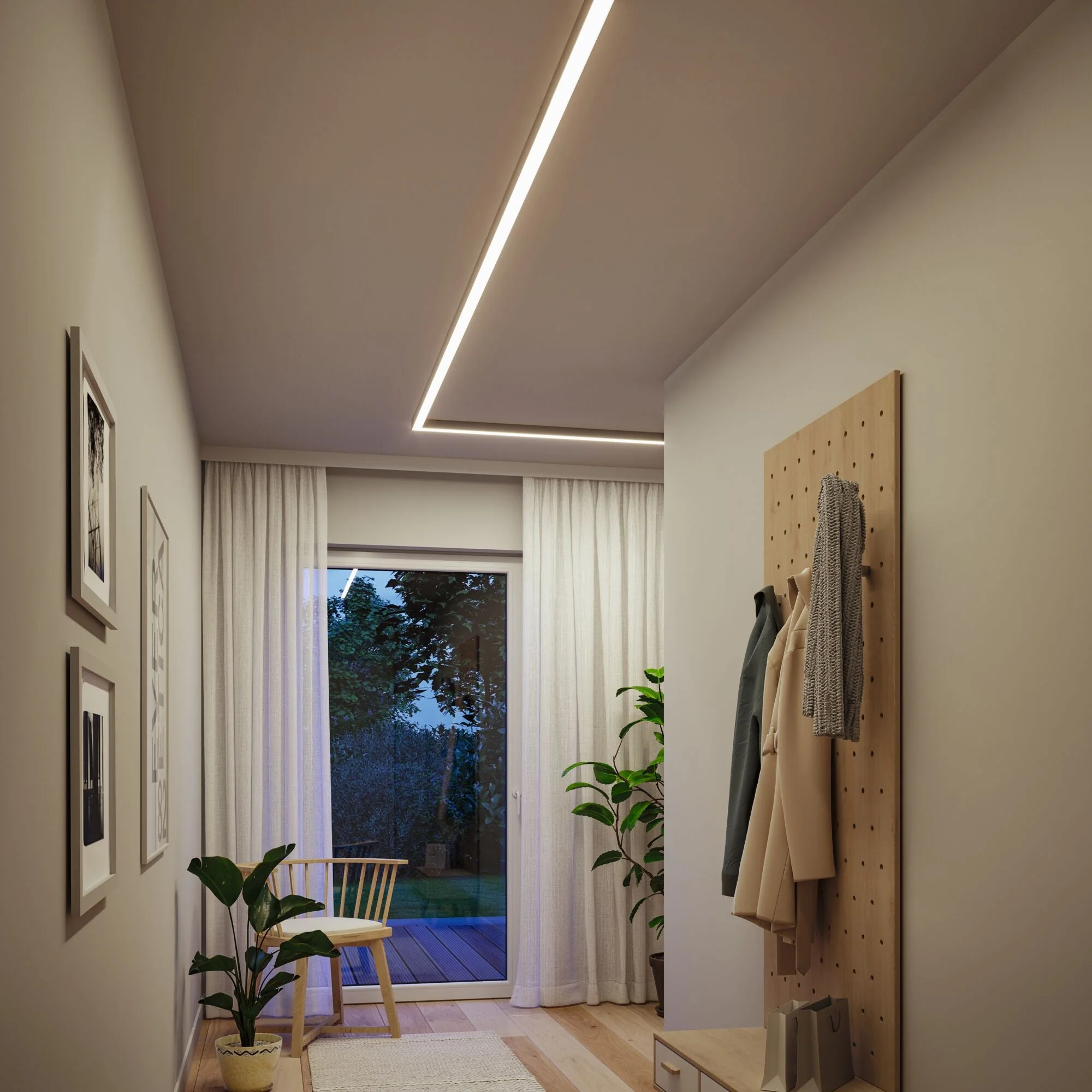 Linion Lichtkanal  1,5m 24V 25,5W 3000K Chrom matt - Image 2