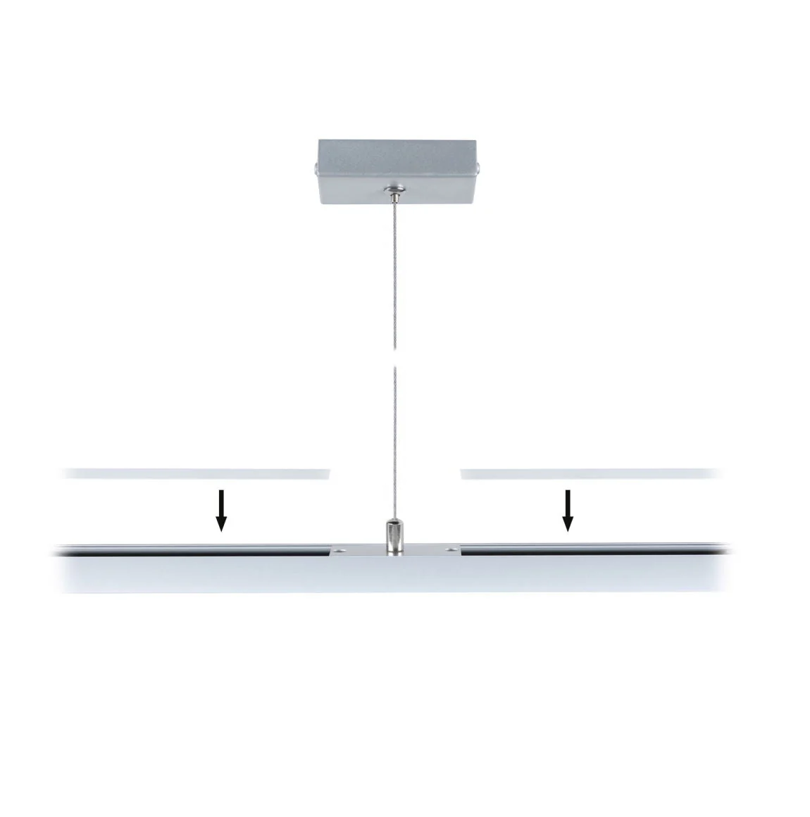 LinionZubehör Abdeckung Gerade  Weiß 1000x36mm - Image 6