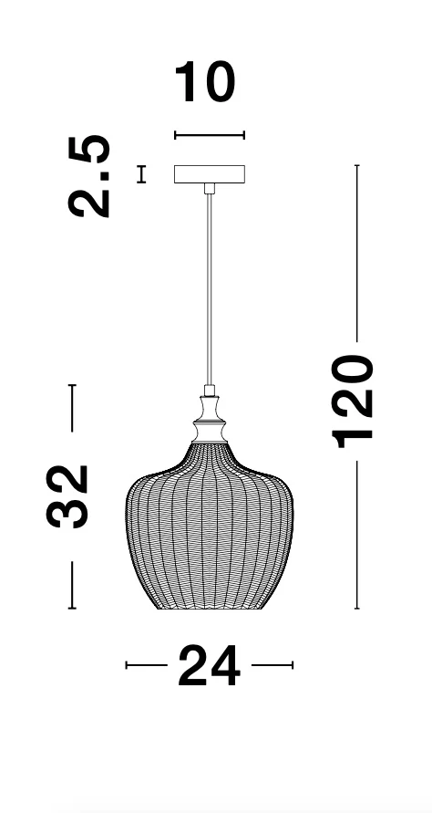 LONI Pendelleuchte 240 mm dimmbar - Image 3