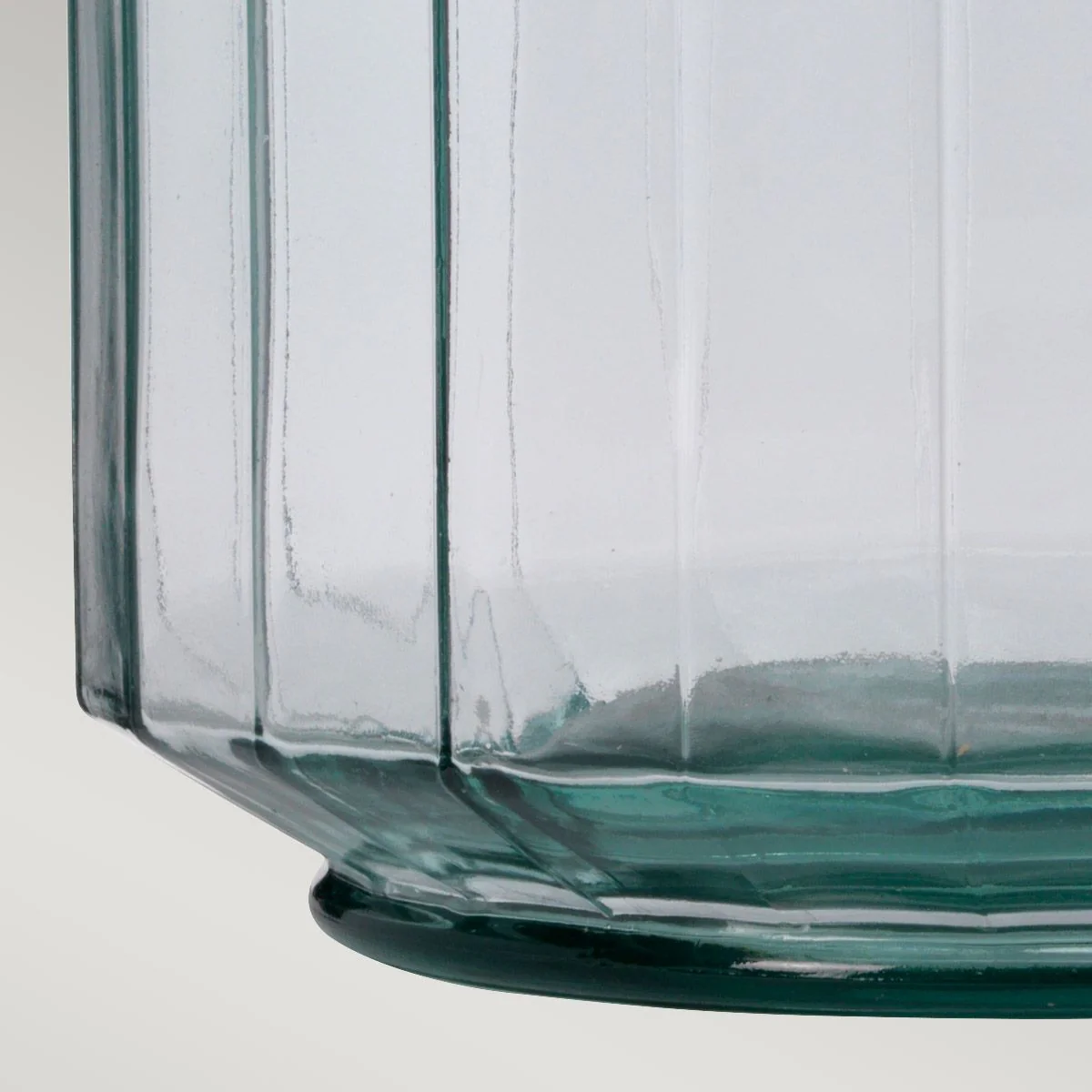 Luga Tischlampe - Natur - Metallarbeiten Nickel poliert - Glaswaren Klar/Natur - Holzlicht - Image 5