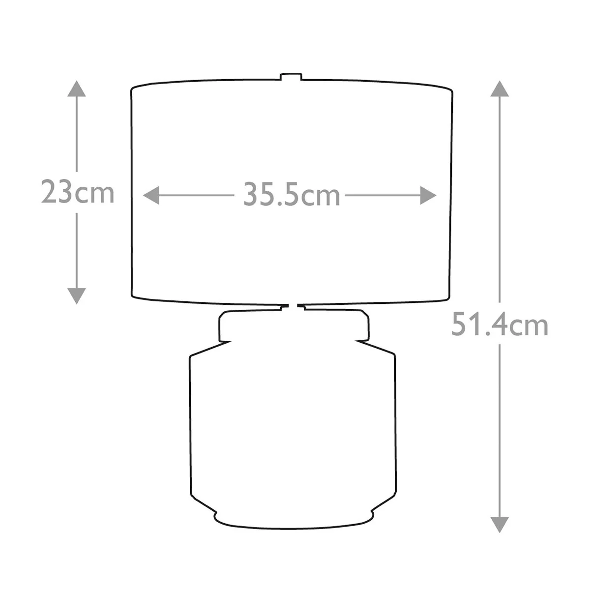 Luga Tischlampe - Rauch - Metallarbeiten gealtertes Messing - Glaswaren Rauch - Holz dunkel gebeizt - Image 7