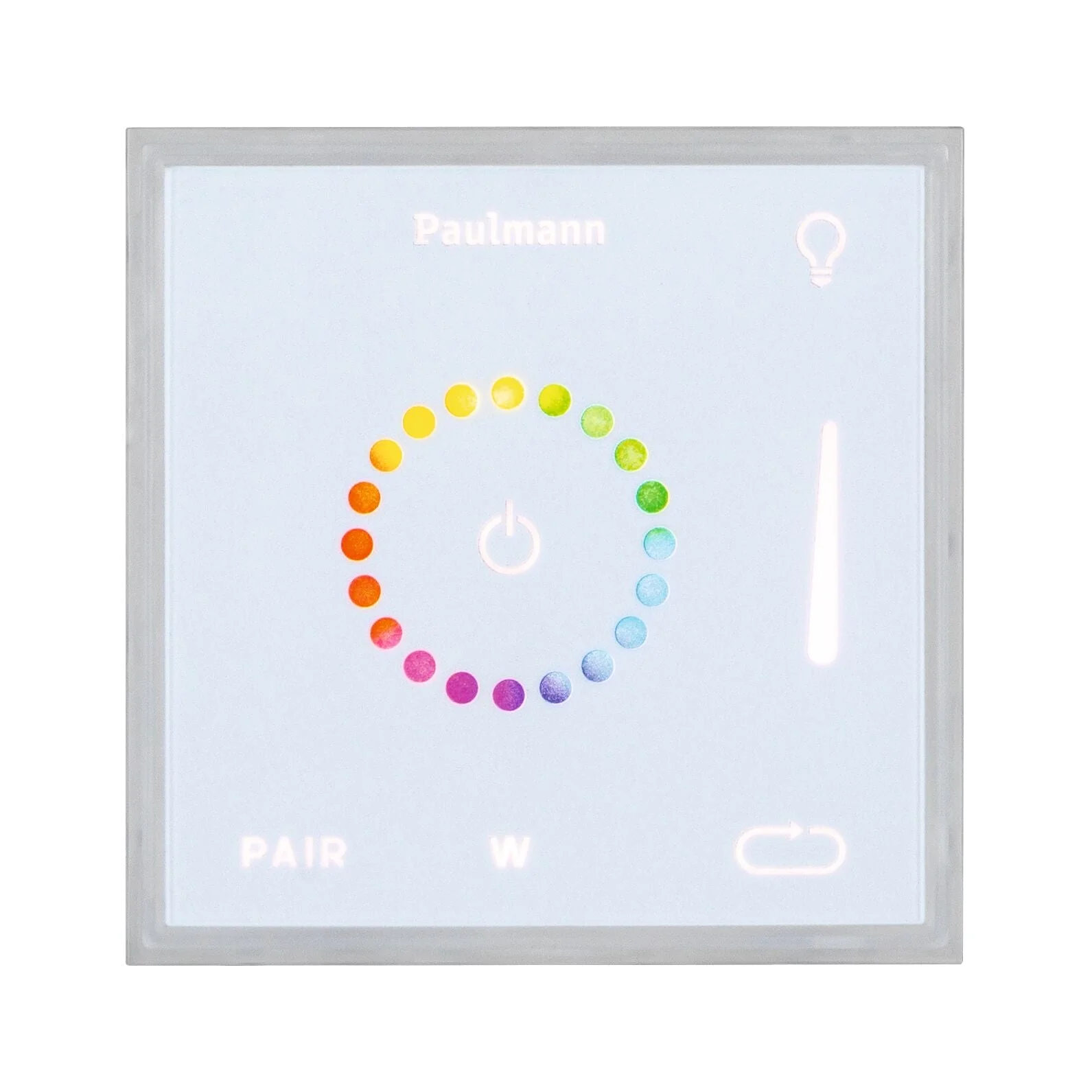 LumiTiles Square Touch Modul IP44 100x10mm RGBW+ Weiß Kunststoff/Aluminium - Image 6