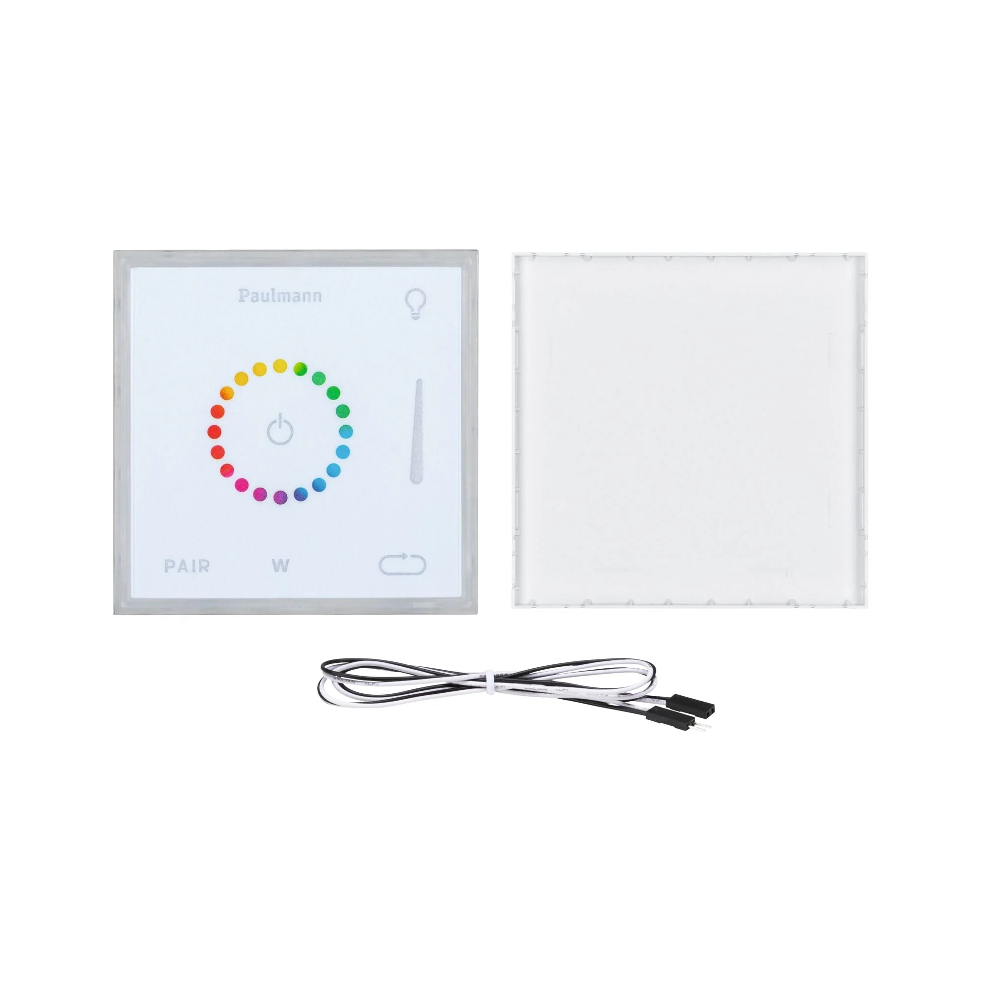 LumiTiles Square Touch Modul IP44 100x10mm RGBW+ Weiß Kunststoff/Aluminium - Image 8