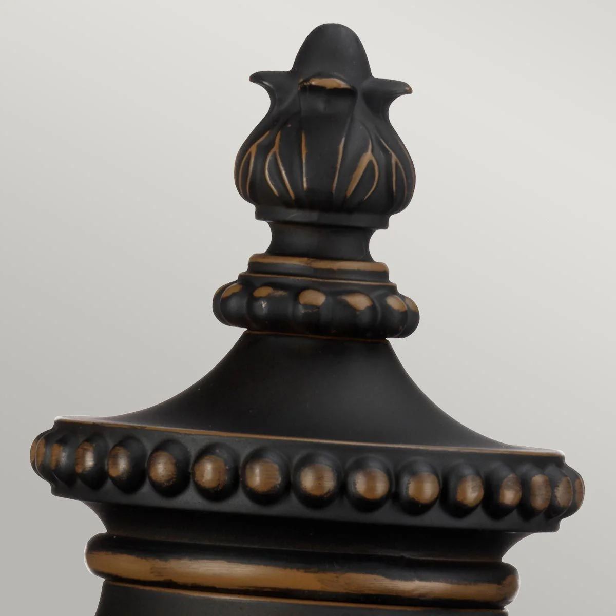 Luverne 1-flammiger mittelgroßer Sockel - geriebene Bronze - Image 3