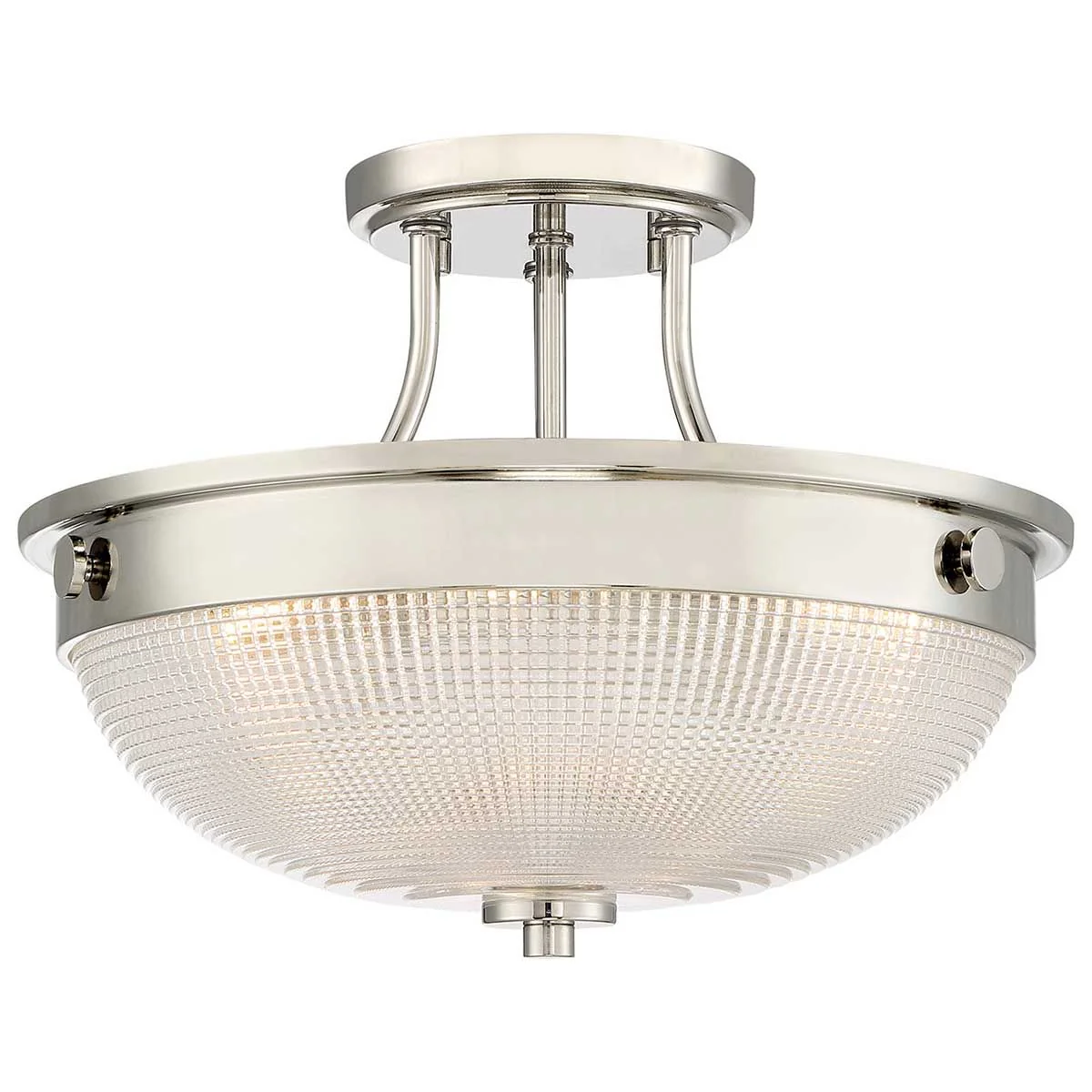 Mantle 2-flammig, halbbündig - Imperial Silver
