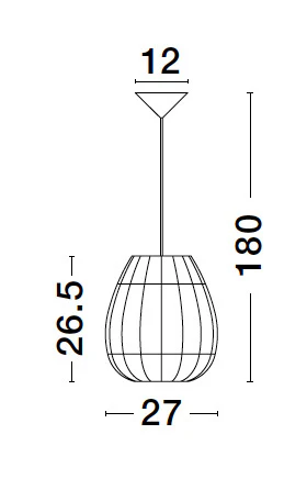 MARLO Pendelleuchte  270 mm dimmbar - Image 8