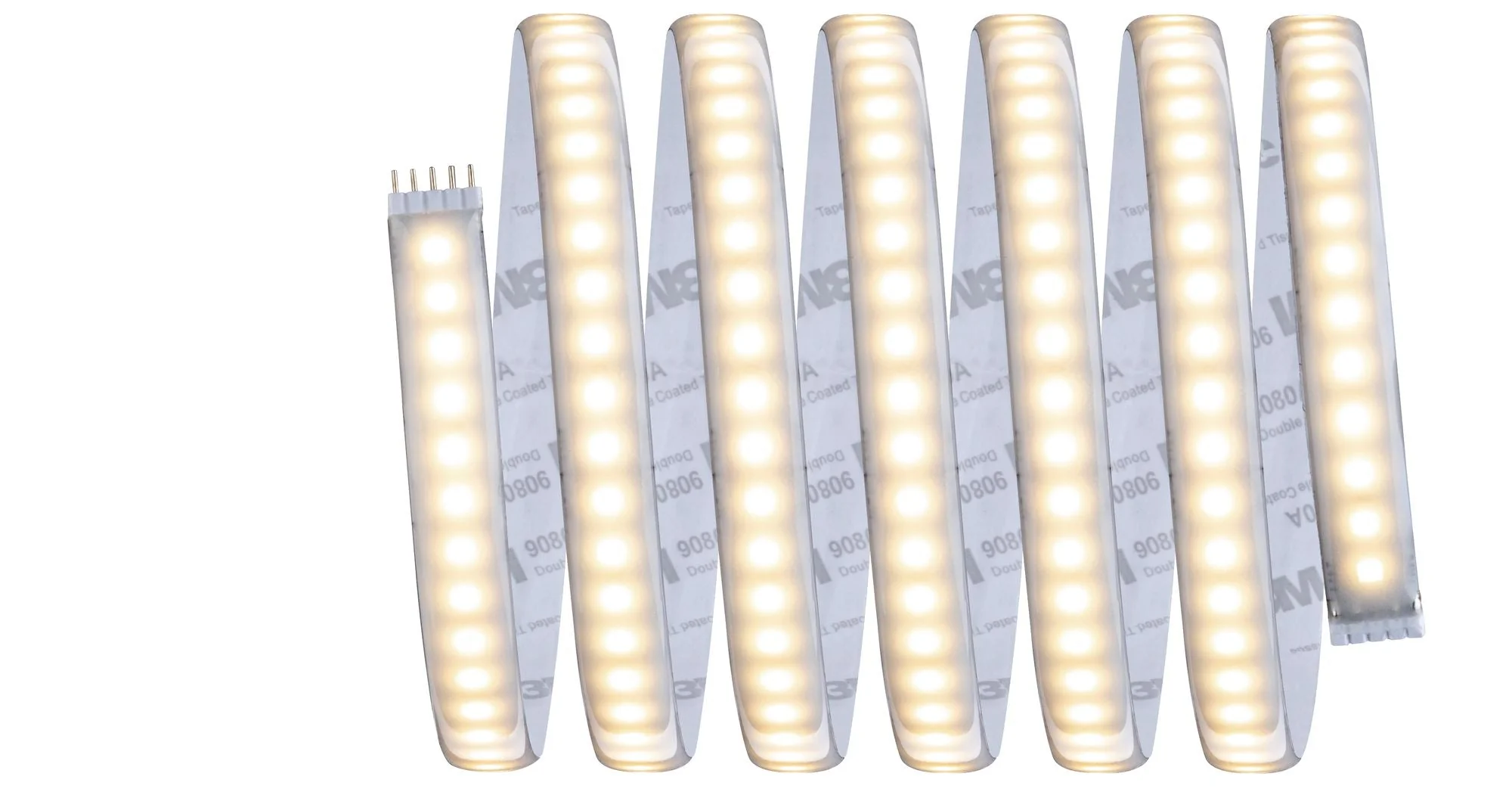 MaxLED 1000 Warmweiß Einzelstripe 2,5m IP44 29W 880lm/m 144 LEDs/m 2700K