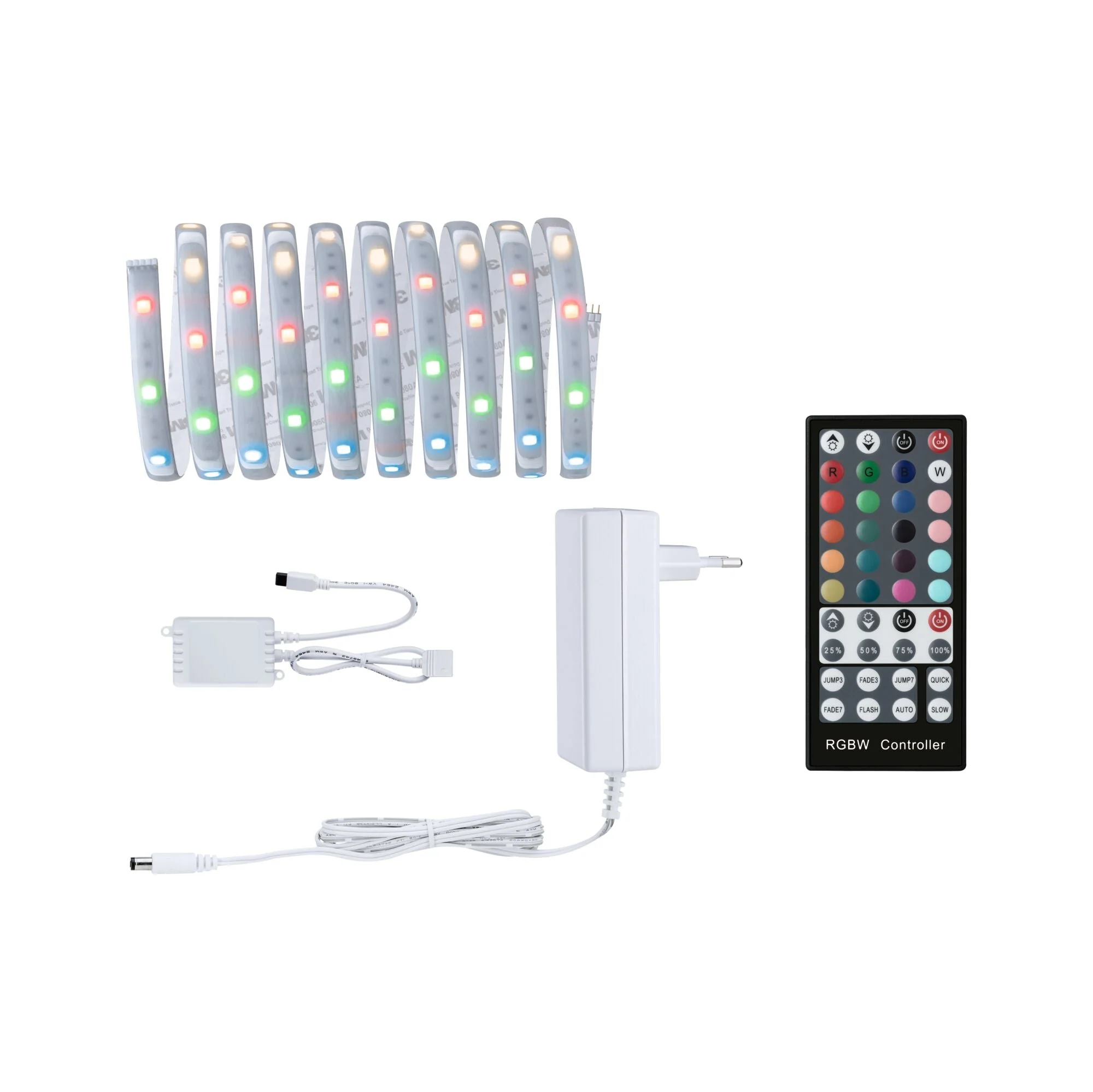 MaxLED 250 RGBW Basisset 3m beschichtet IP44 20W 230lm/m RGBW+ 36VA