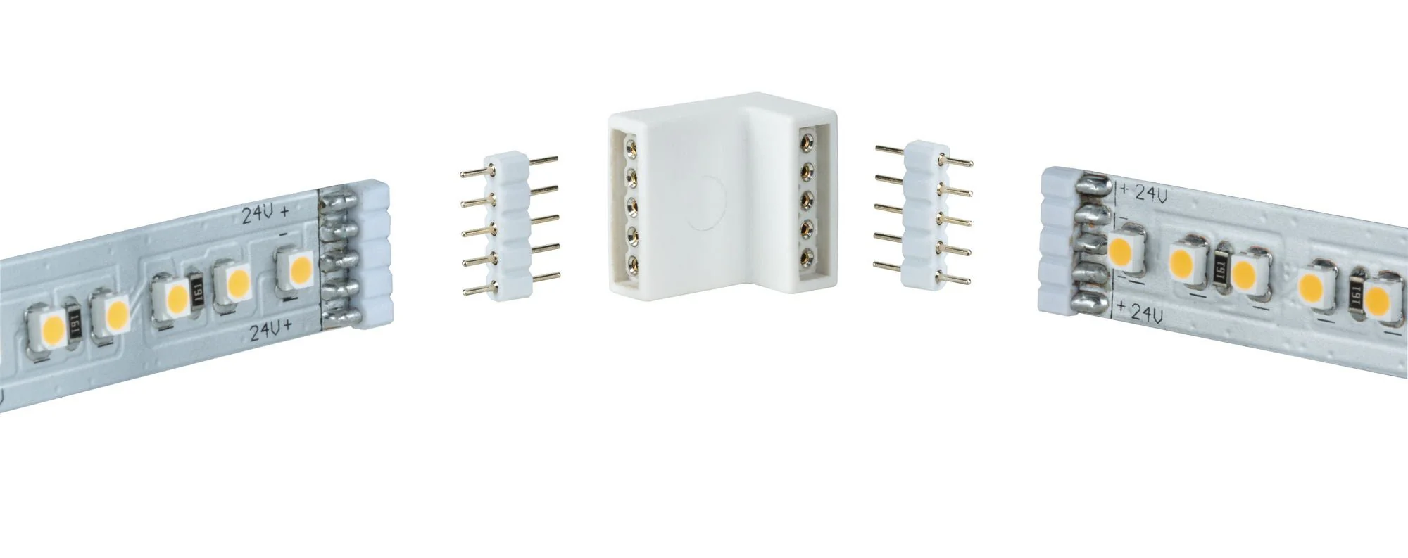 MaxLED Eck-Stück 17x16mm max. 144W Weiß - Image 3