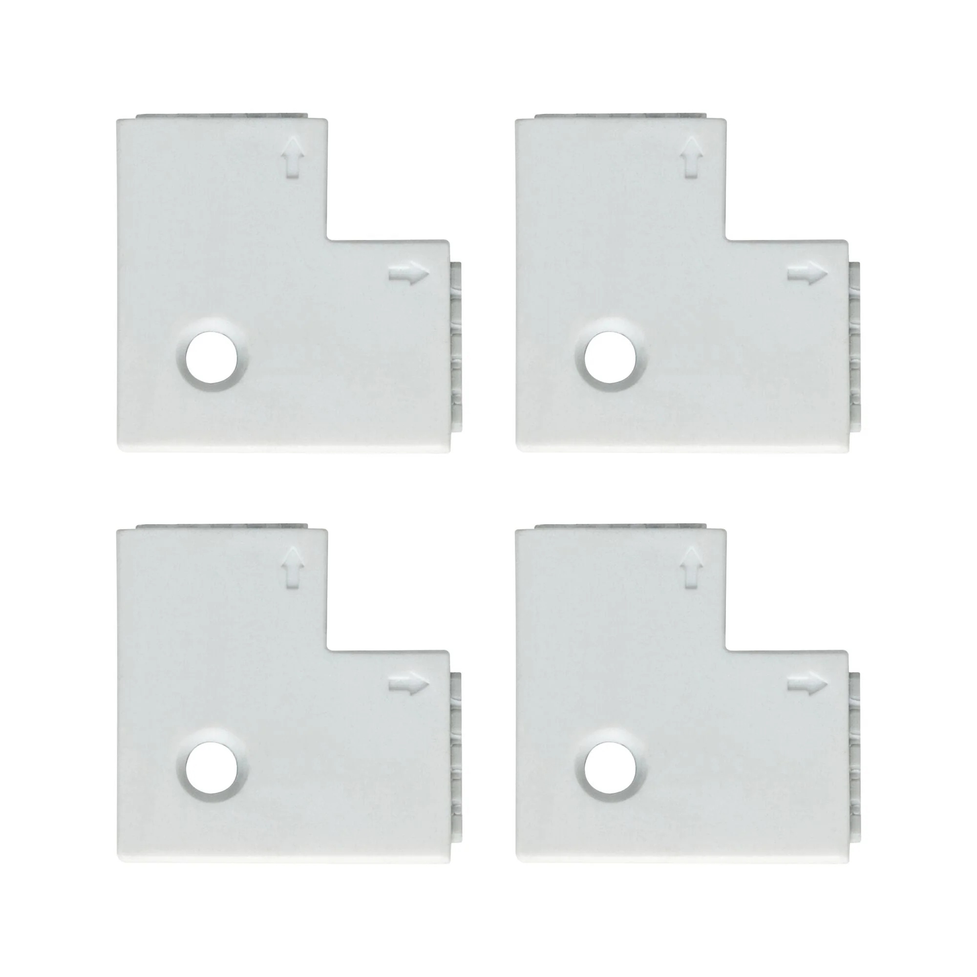 MaxLED Eck-Stück 25x25mm max. 144W Weiß - Image 2