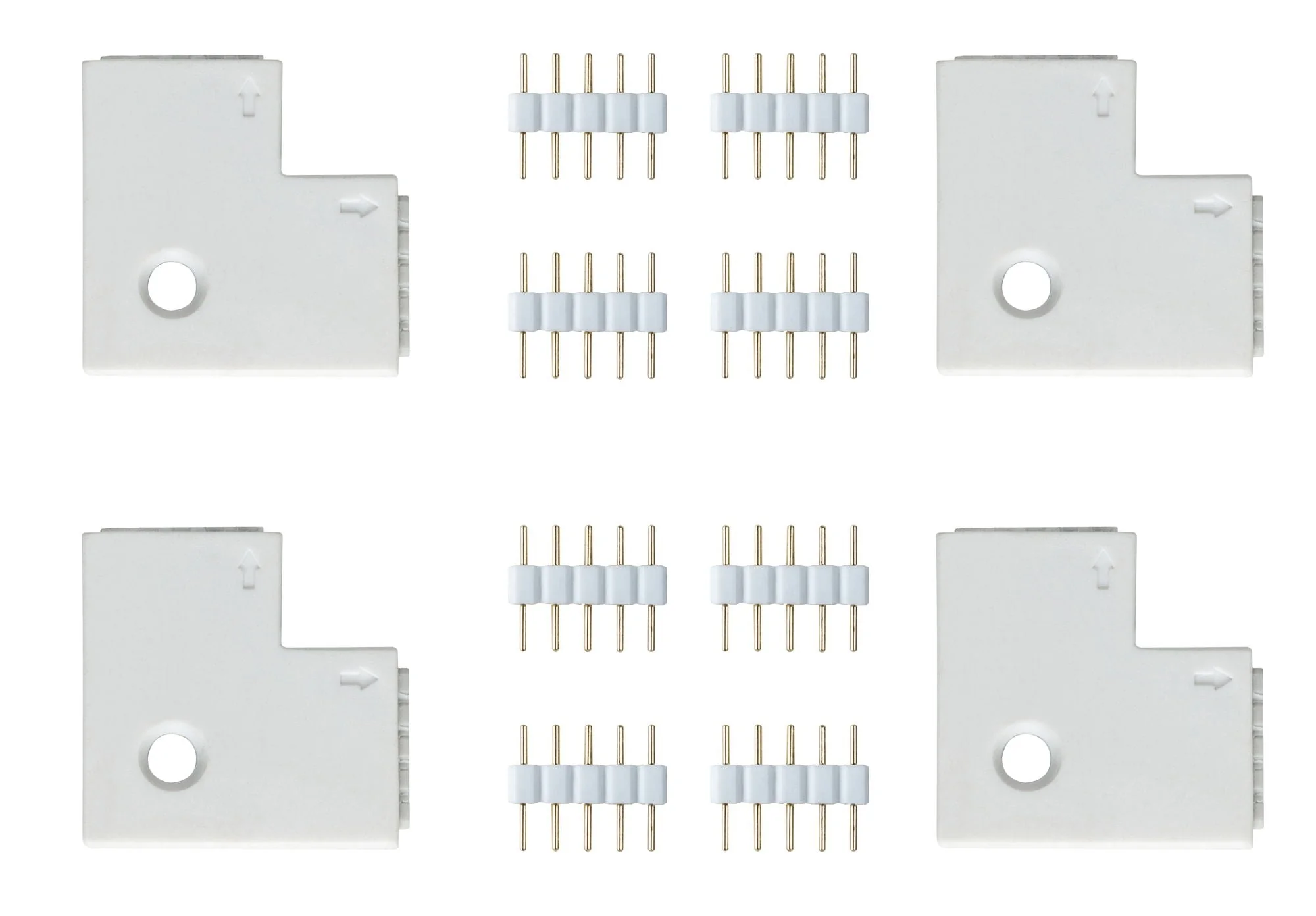 MaxLED Eck-Stück 25x25mm max. 144W Weiß - Image 5