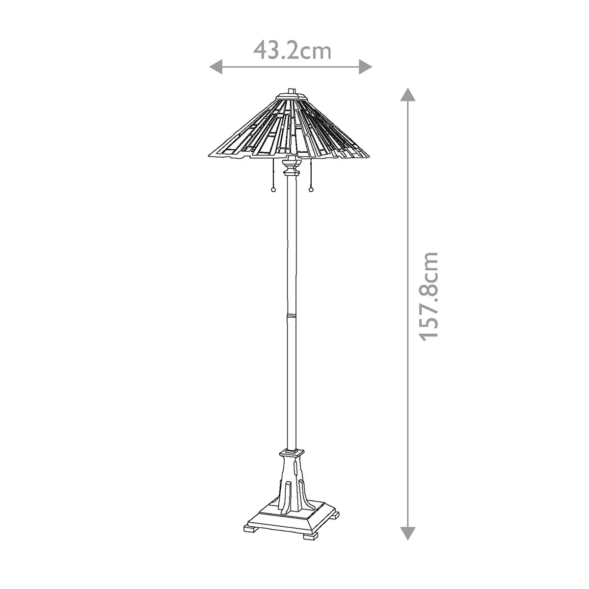 Maybeck 2-flammige Stehlampe - Valiant Bronze - Image 4