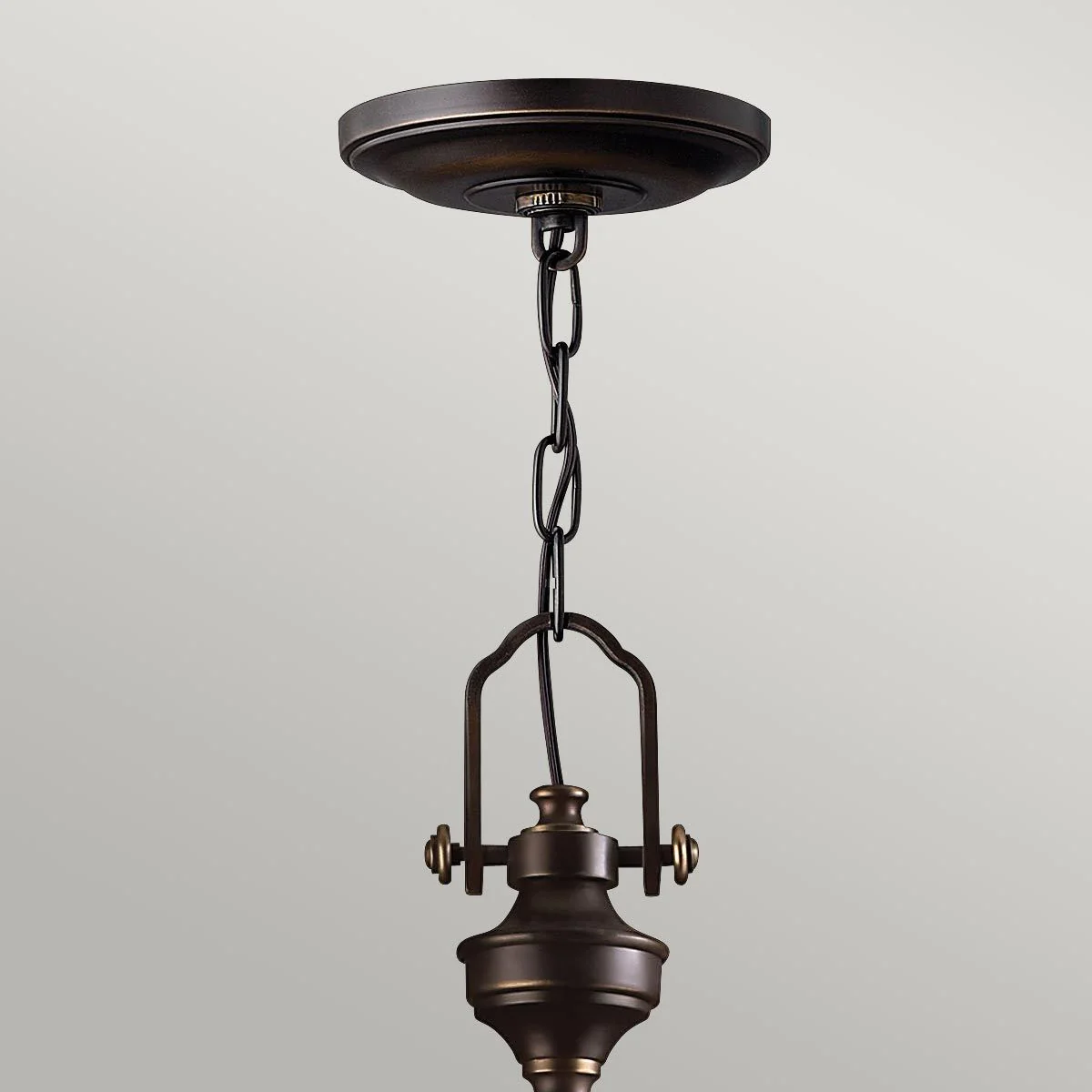 Mayflower 3-flammige Pendelleuchte - Alte Bronze - Image 3