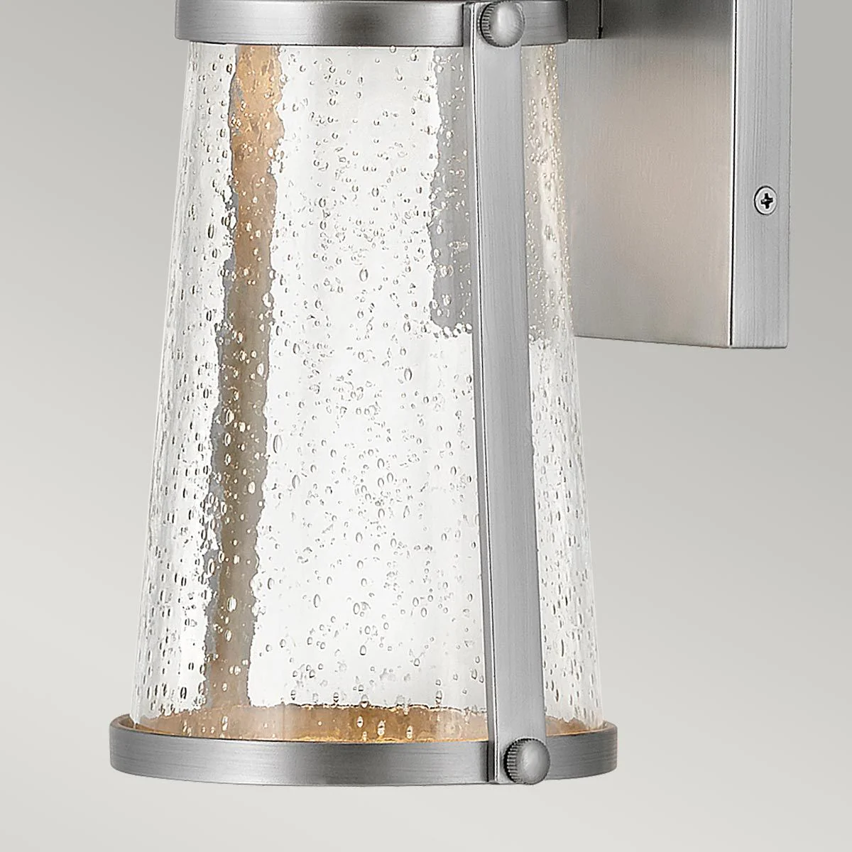 Miles 1-flammige Wandlaterne, satiniertes Nickel lackiert - Image 3