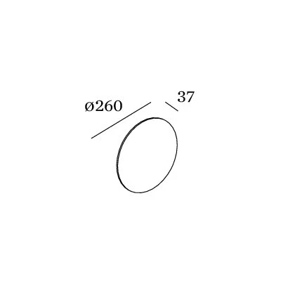 Miles 3.0 Round Wandlampe - Image 2