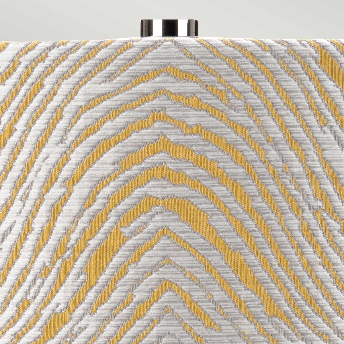 Milo 1-flammige Tischlampe - Poliertes Nickel, Weiß, Gelb - Image 4