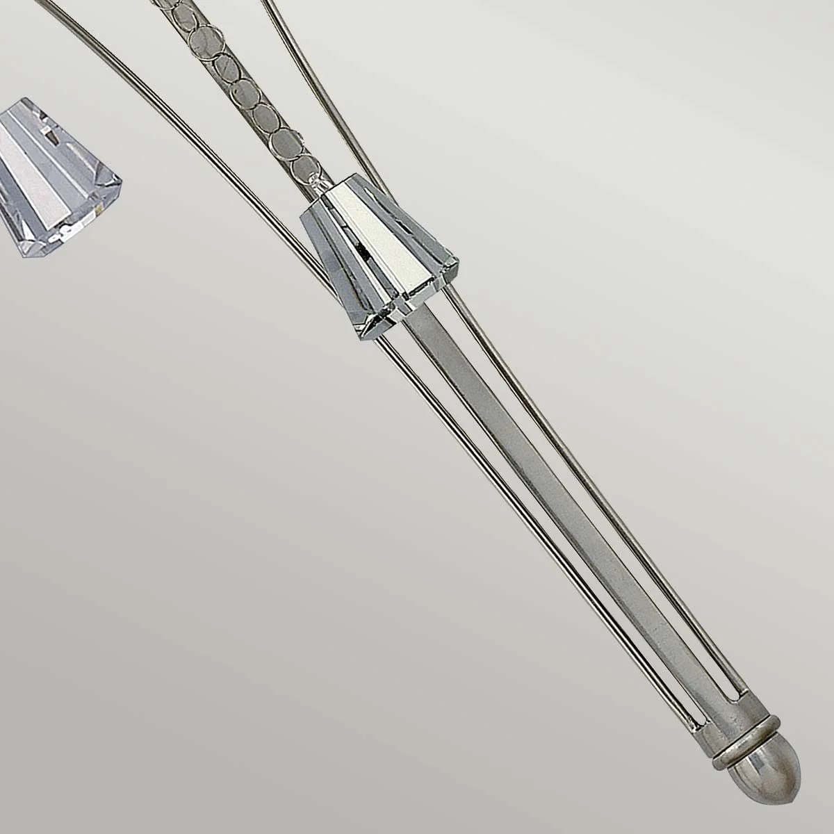 Mime 2-flammige Wandleuchte - Gebürstetes Nickel - Image 4