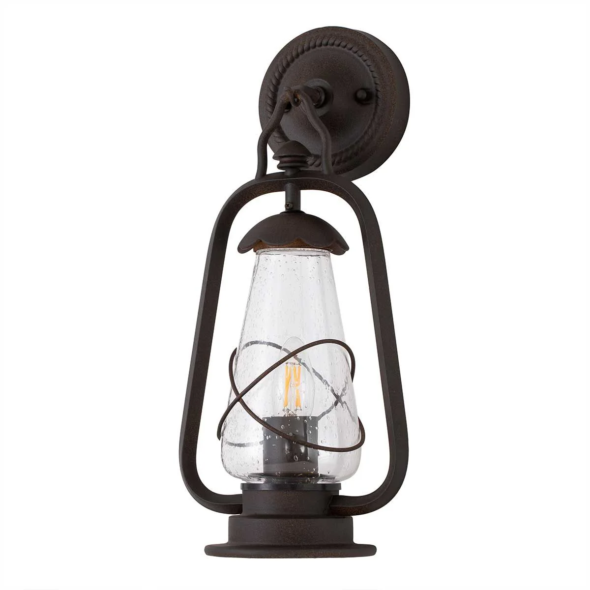 Miners 1-flammige Wandlaterne - Alte Bronze - Image 5