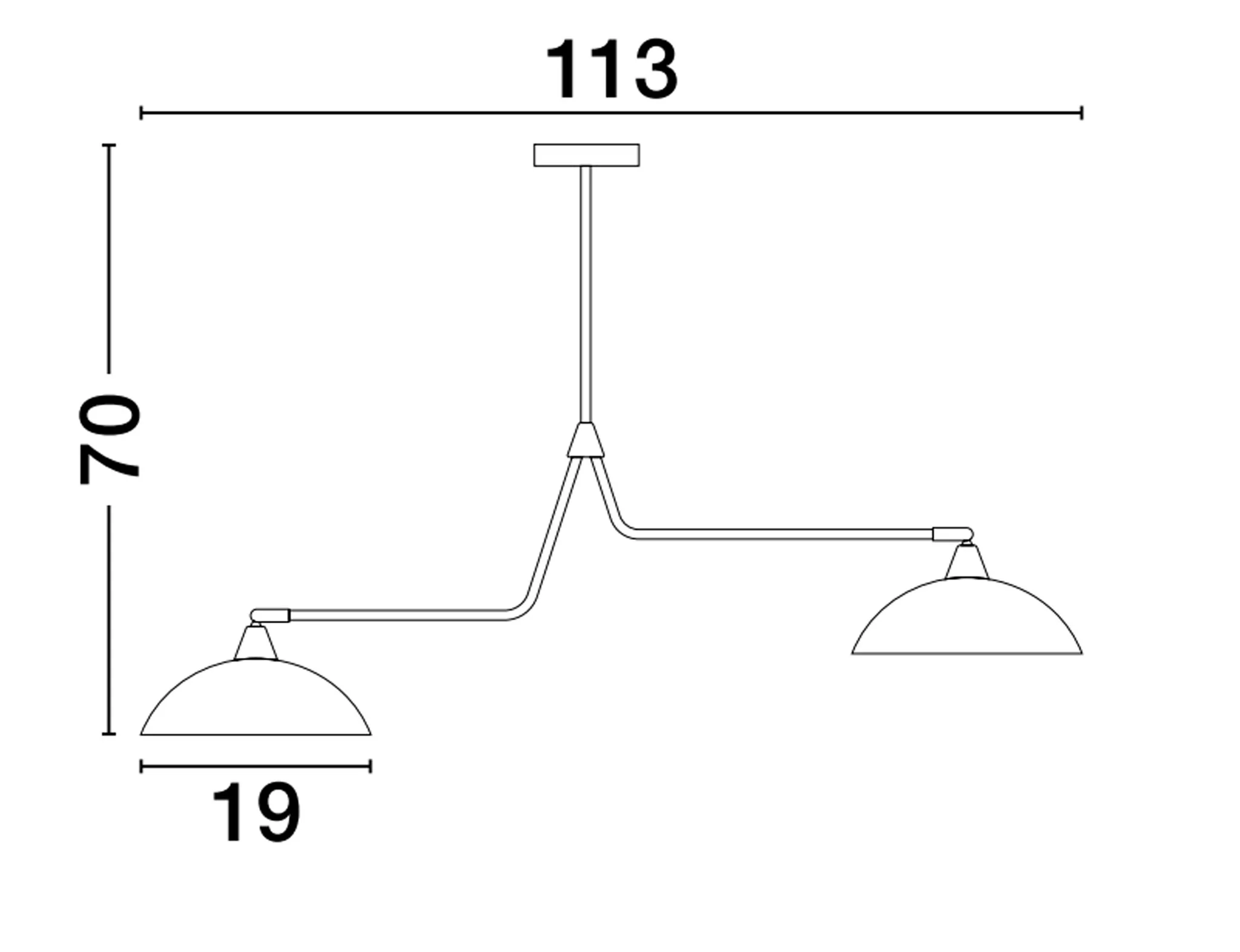 MIRBA Pendelleuchte  1130 mm dimmbar - Image 6