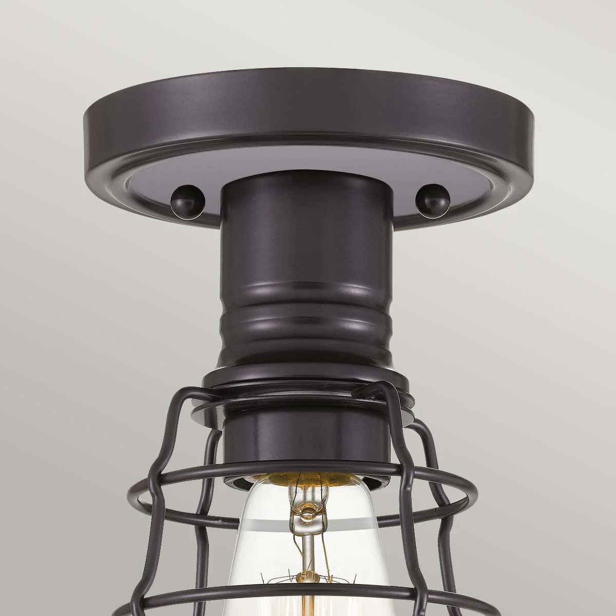 Mixon 1-flammige Halbdeckenleuchte - Palladian Bronze - Image 2