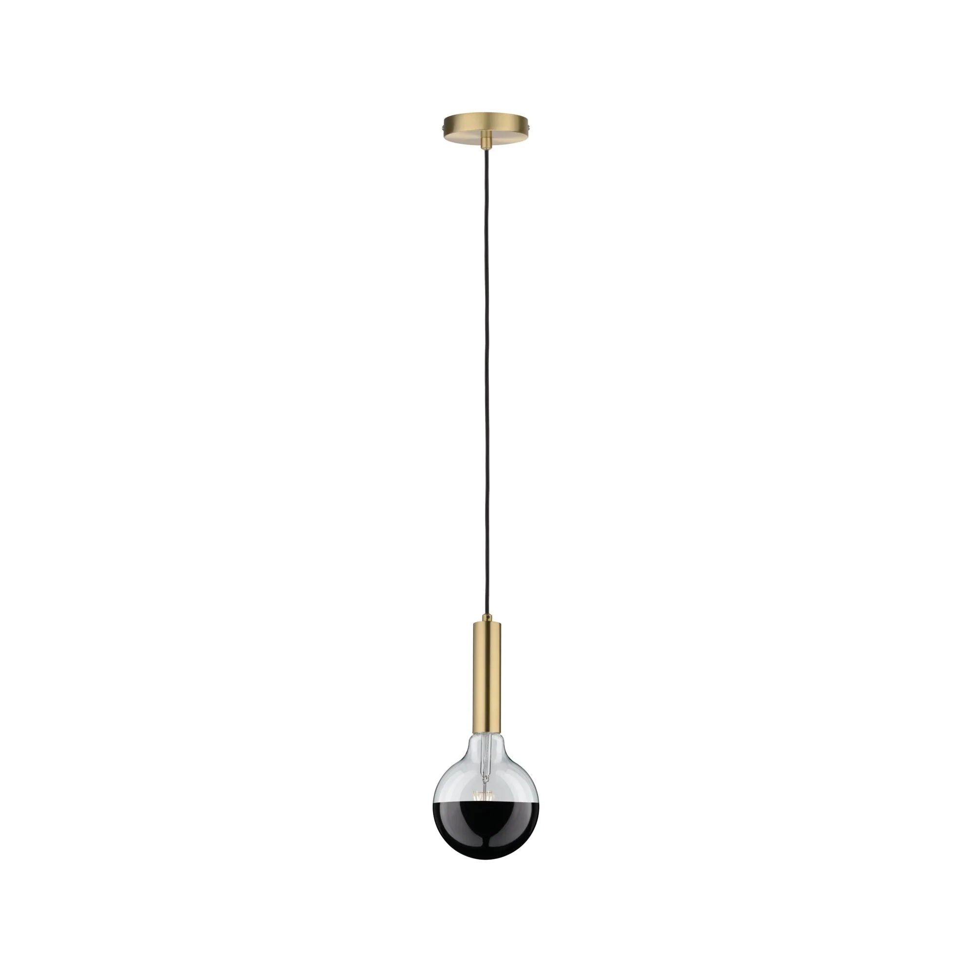 Modern Classic Edition LED Globe  Kopfspiegel E27 G125 600lm 6,5W 2700K dimmbar Kopfspiegel Schwarzchrom - Image 3
